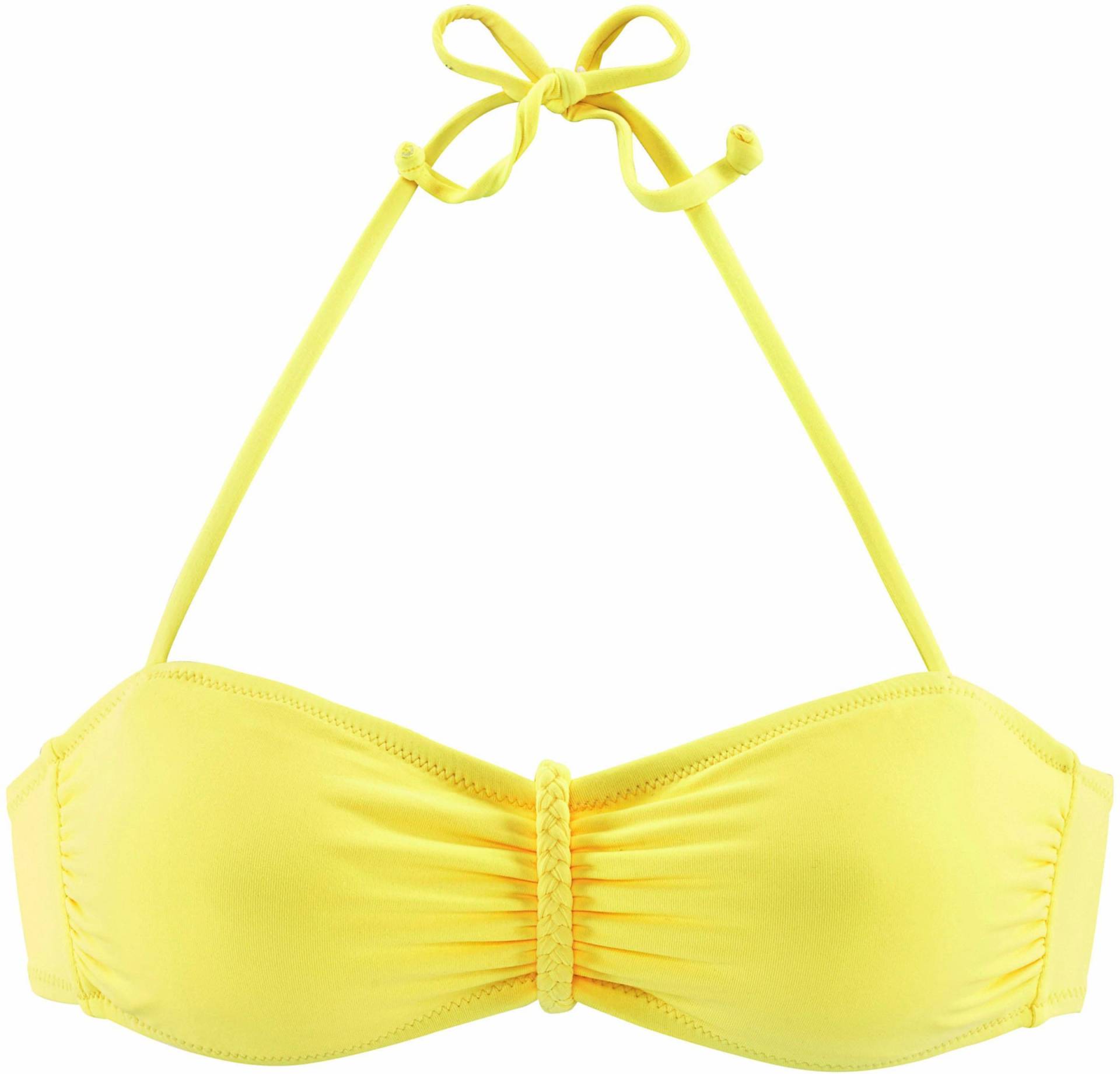 Bandeau-Bikini-Top in gelb von Buffalo