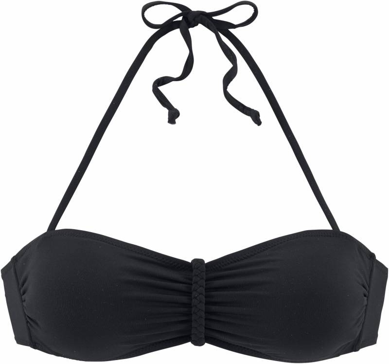 Bandeau-Bikini-Top in schwarz von Buffalo