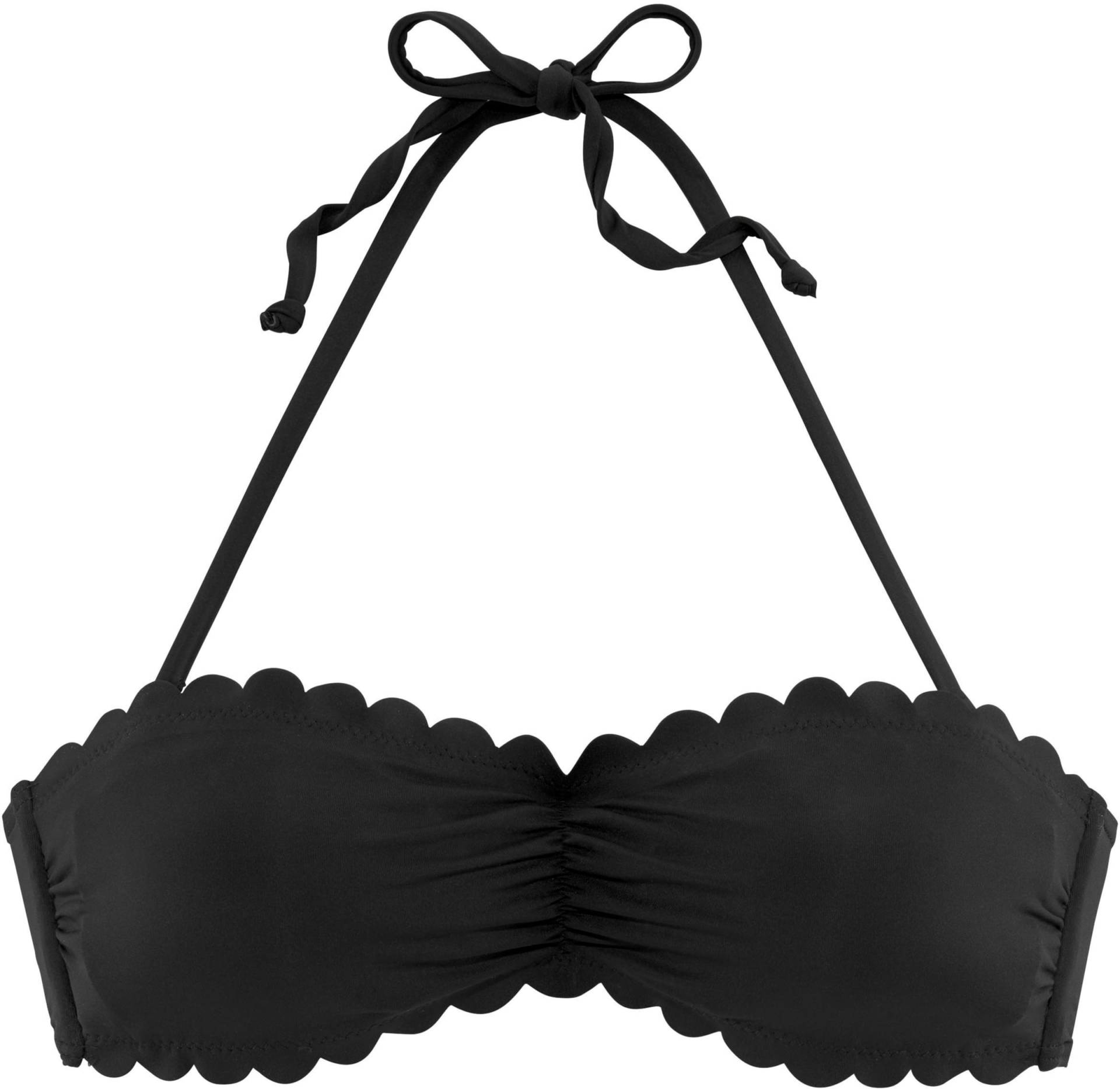 Bandeau-Bikini-Top in schwarz von LASCANA