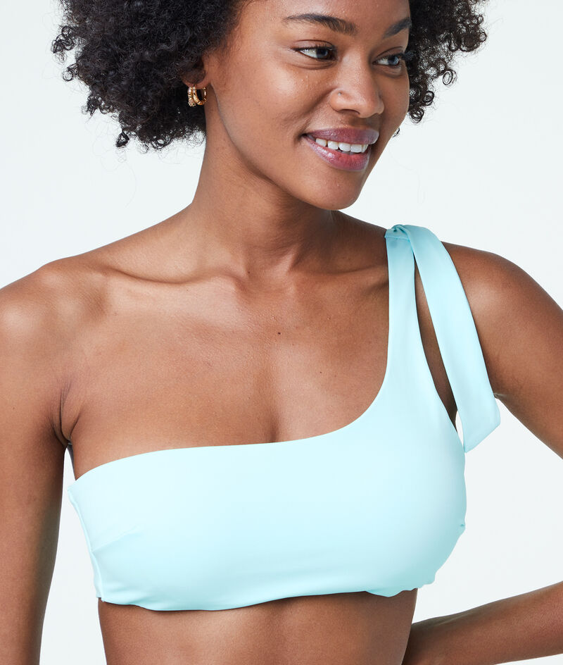 Bandeau sans armatures one-shoulder maillot de bain Bandeau sans armatures one-shoulder maillot de bain