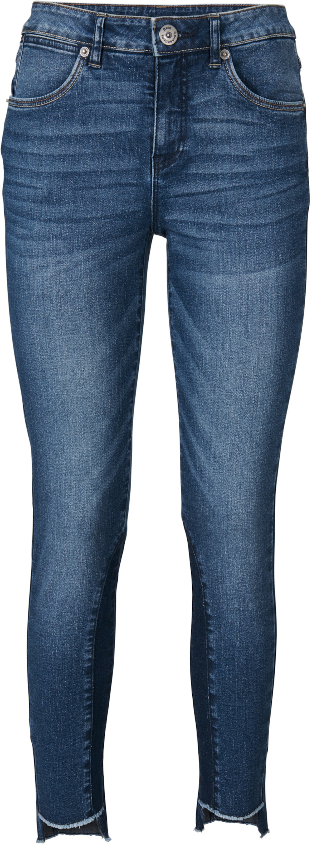 Bauchweg-Jeans in blue denim von heine