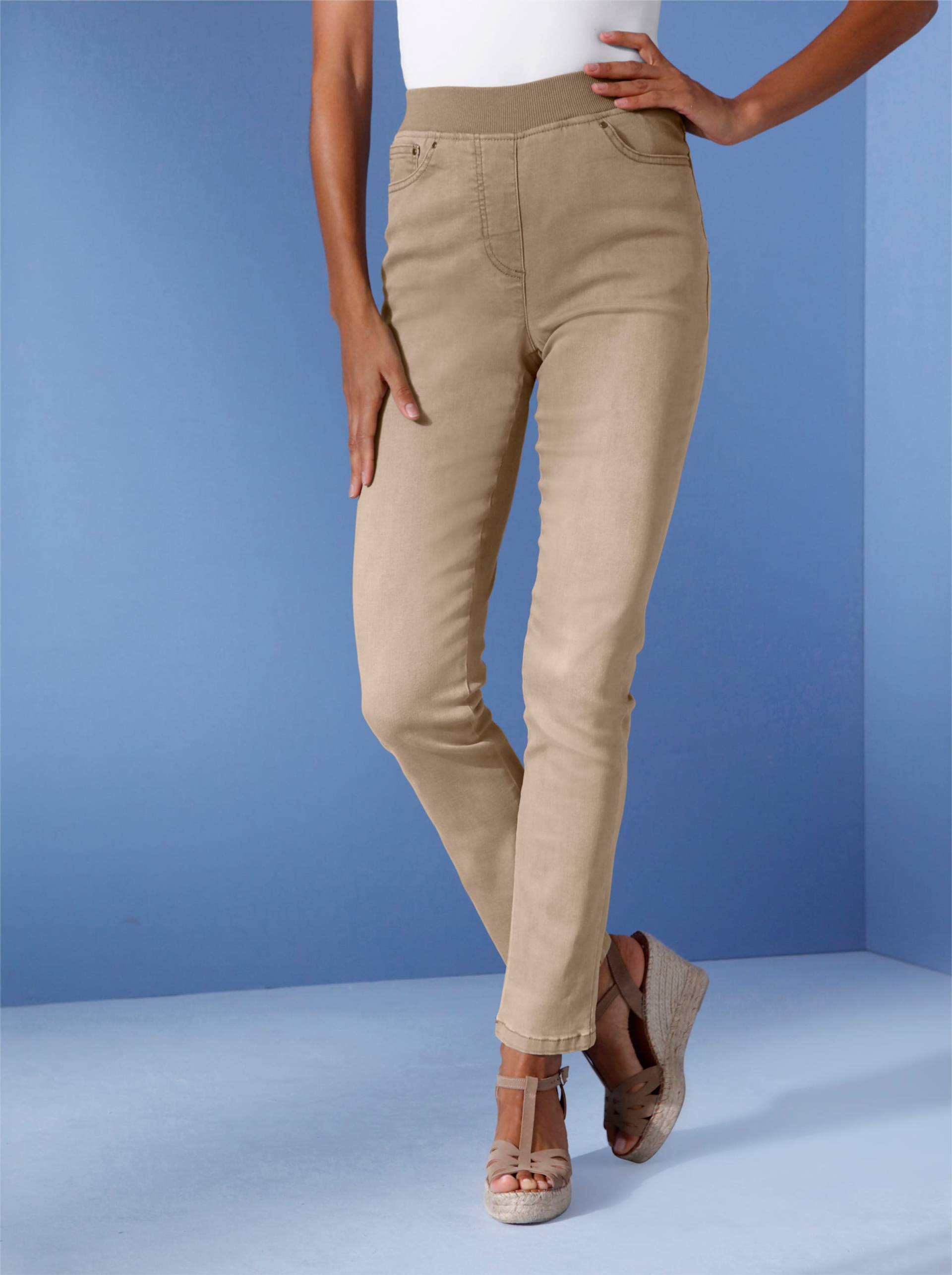 Baumwoll-Lyocell-Jeans