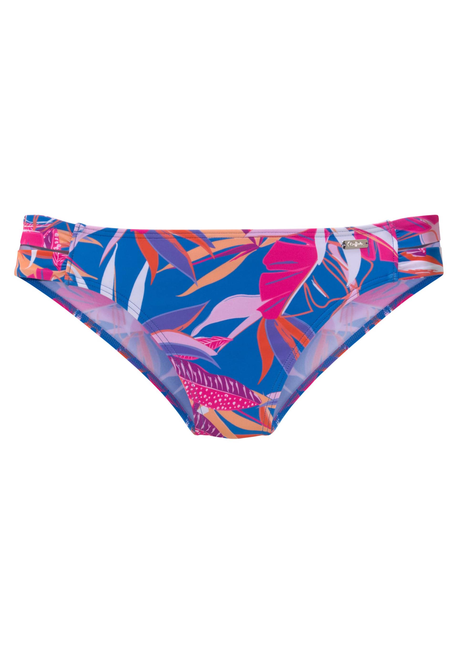 Bikini-Hose in blau-pink bedruckt von Buffalo