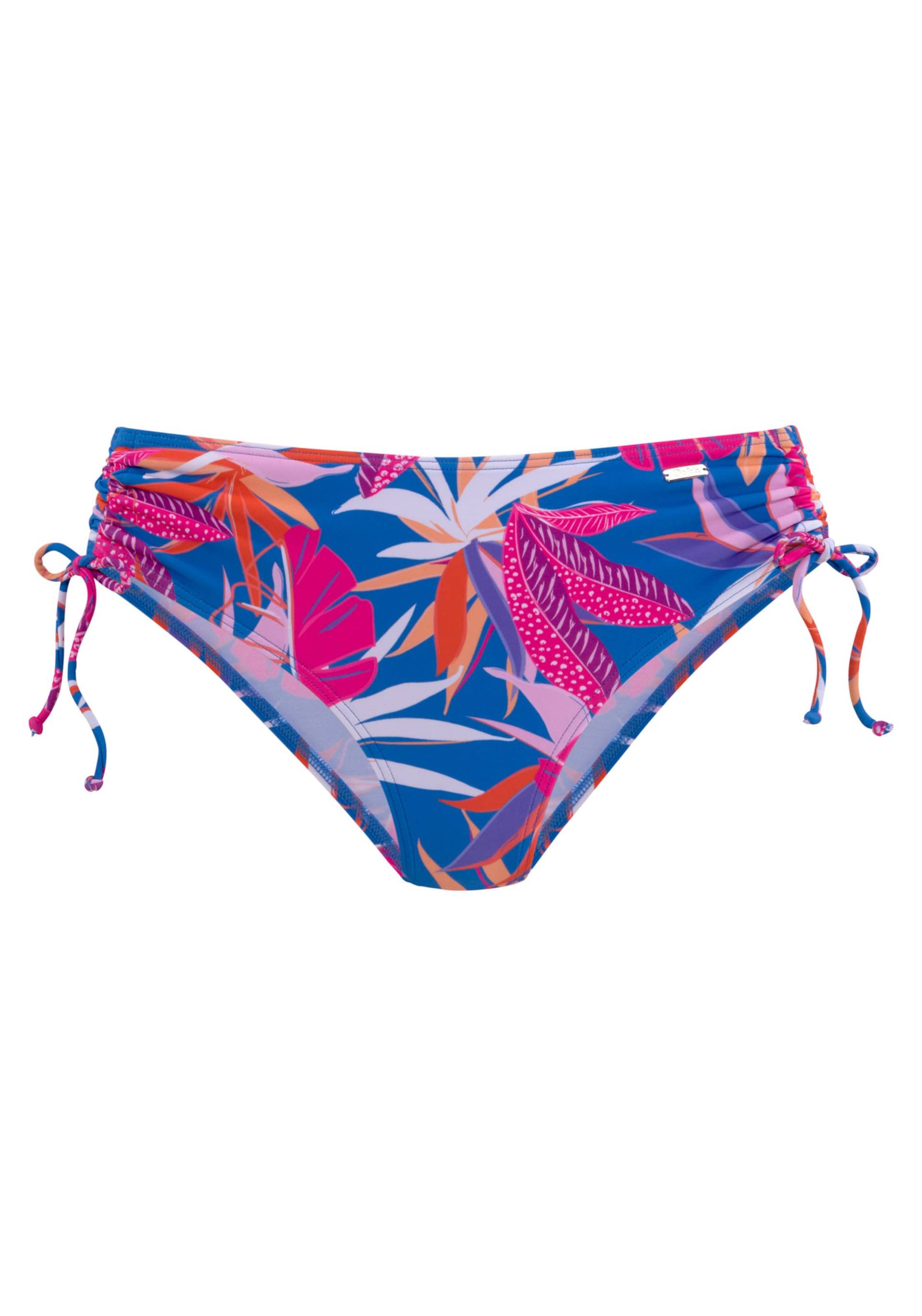 Bikini-Hose in blau-pink bedruckt von Buffalo