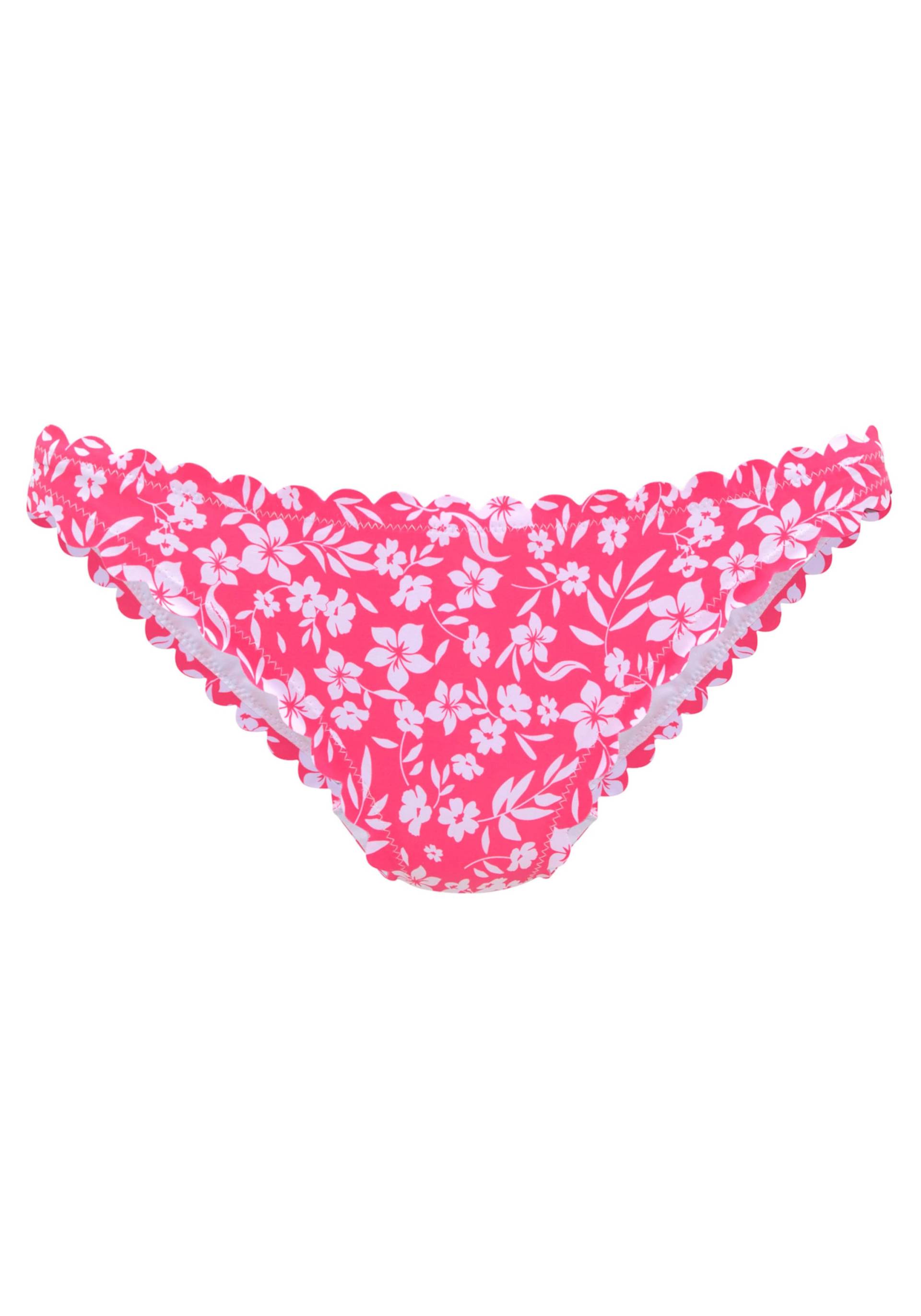 Bikini-Hose in neonpink-weiss von Vivance