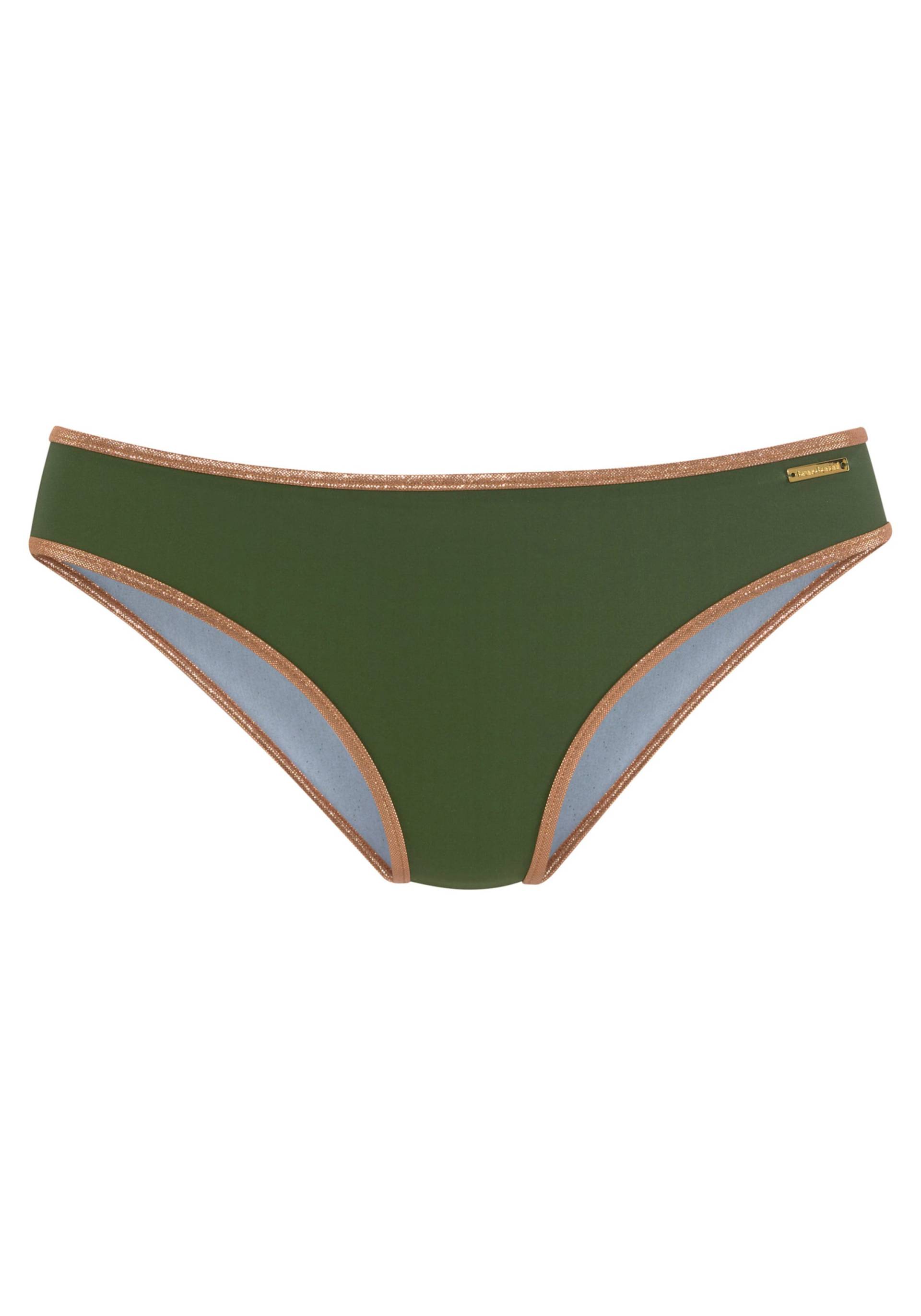 Bikini-Hose in oliv von Bruno Banani