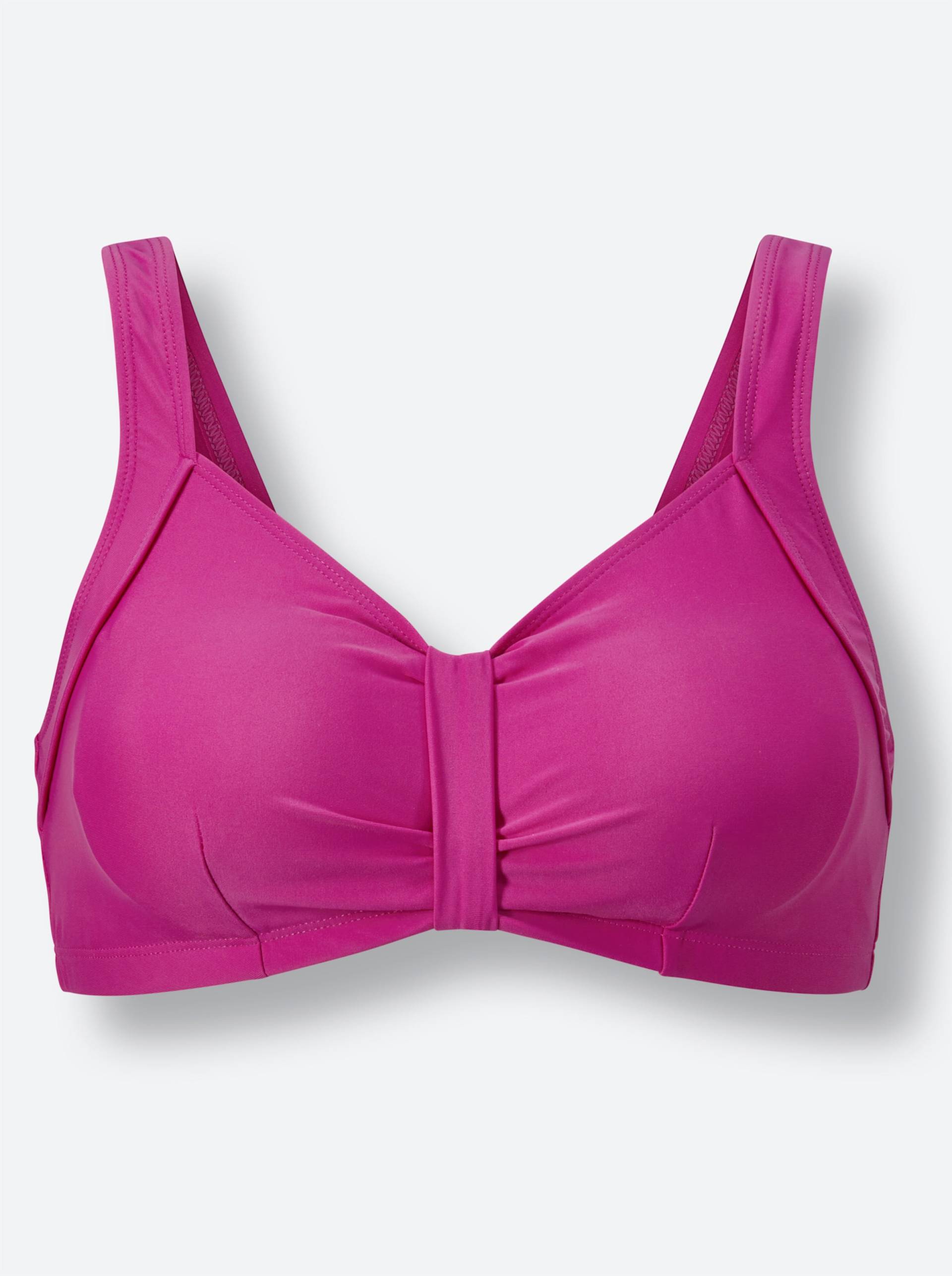 Bikini-Oberteil in magenta von feel good