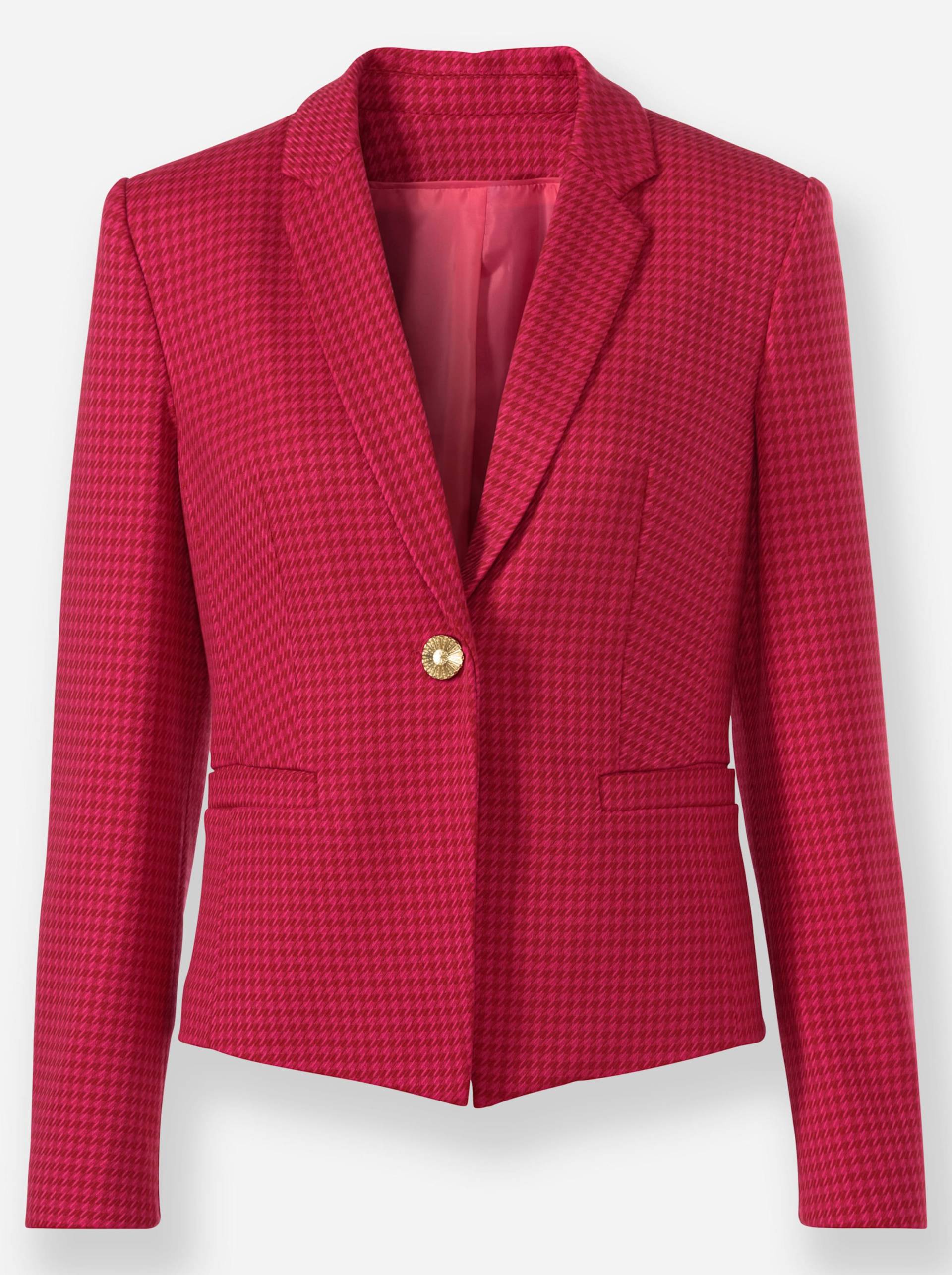 Blazer in kirsche-pink-gemustert von heine