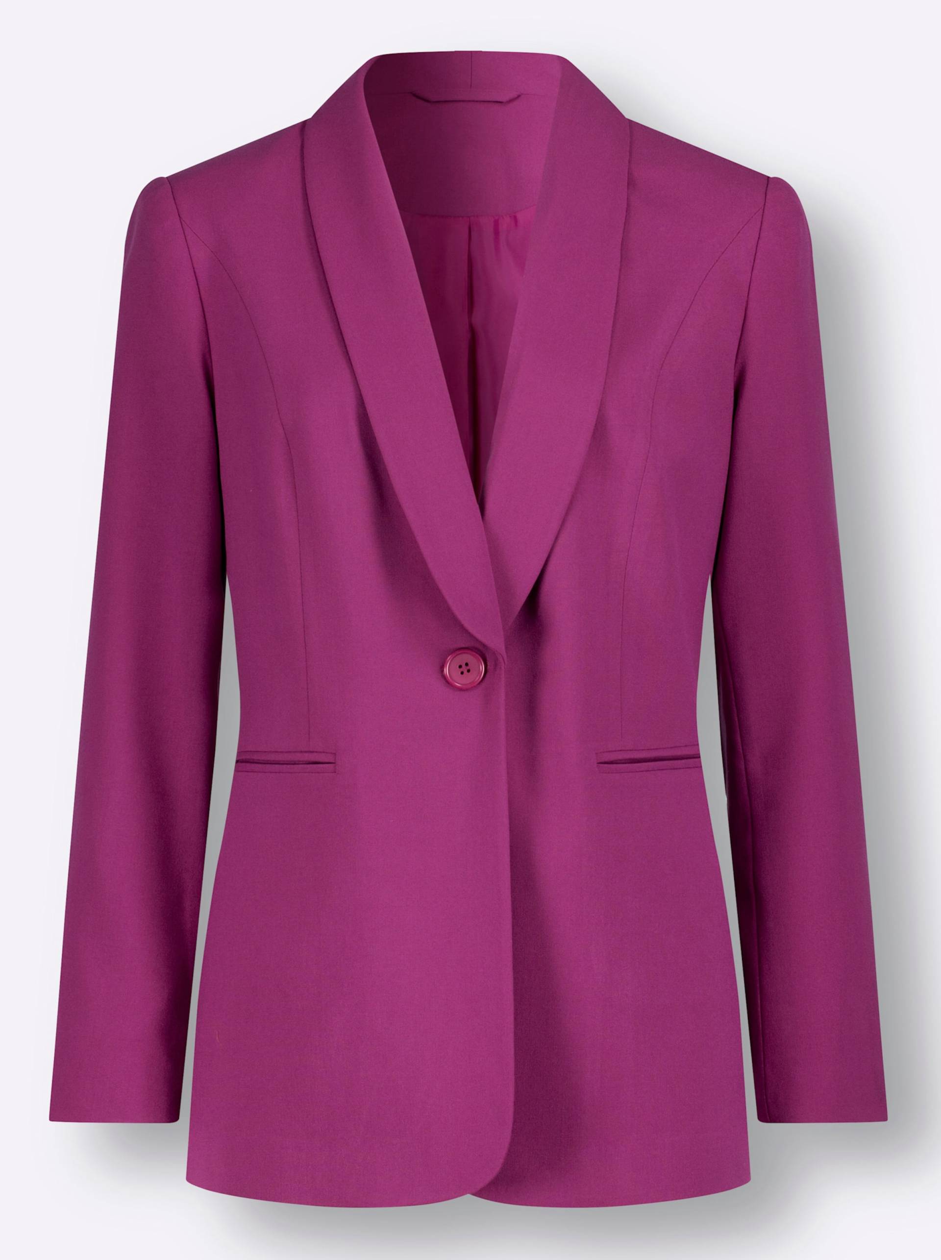 Blazer in magenta von heine