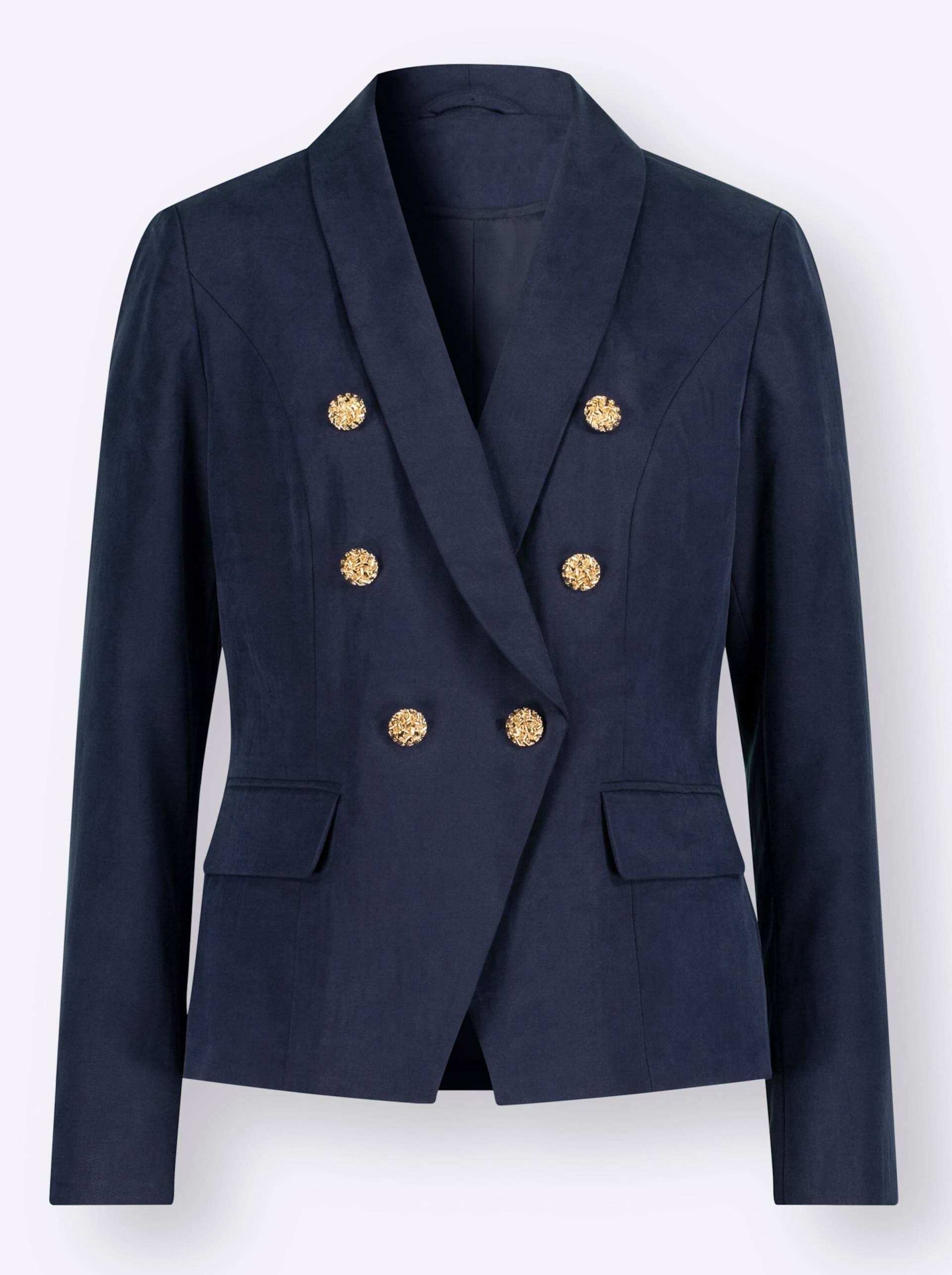 Blazer in marine von heine