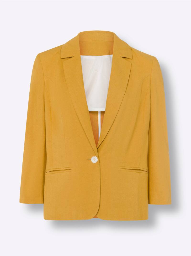 Blazer in ocker von heine