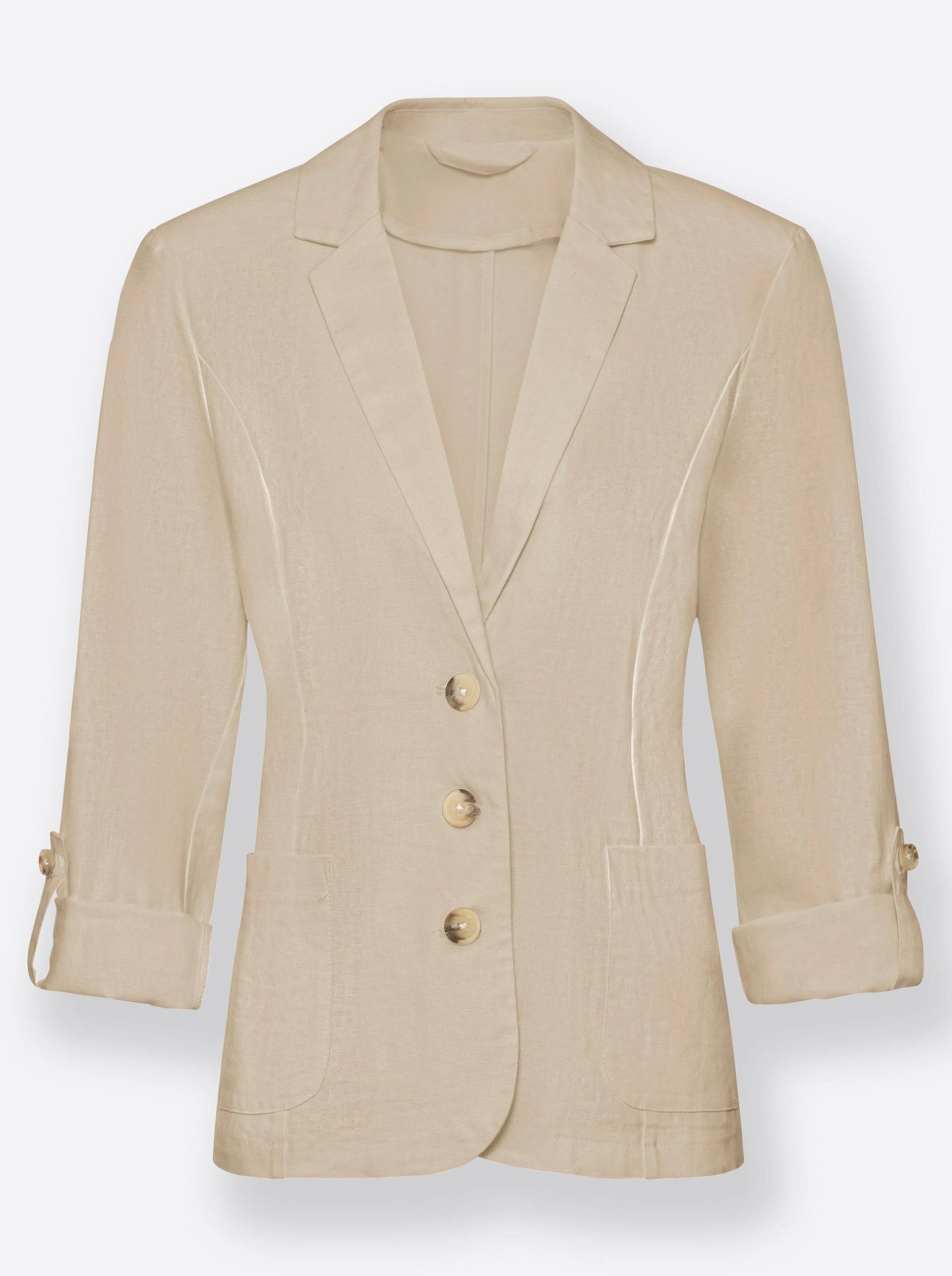 Blazer in sand von heine