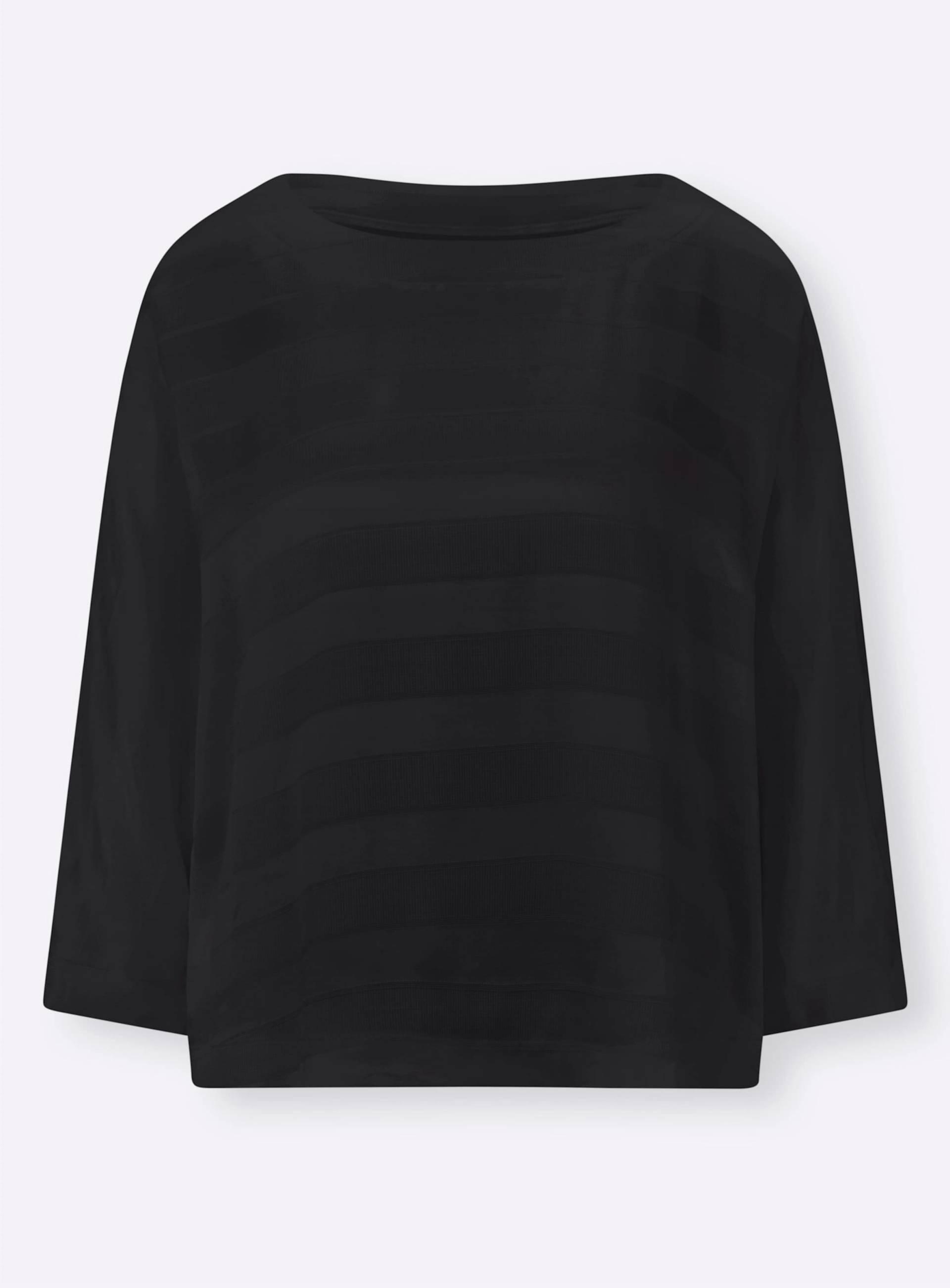 Bluse in schwarz von heine