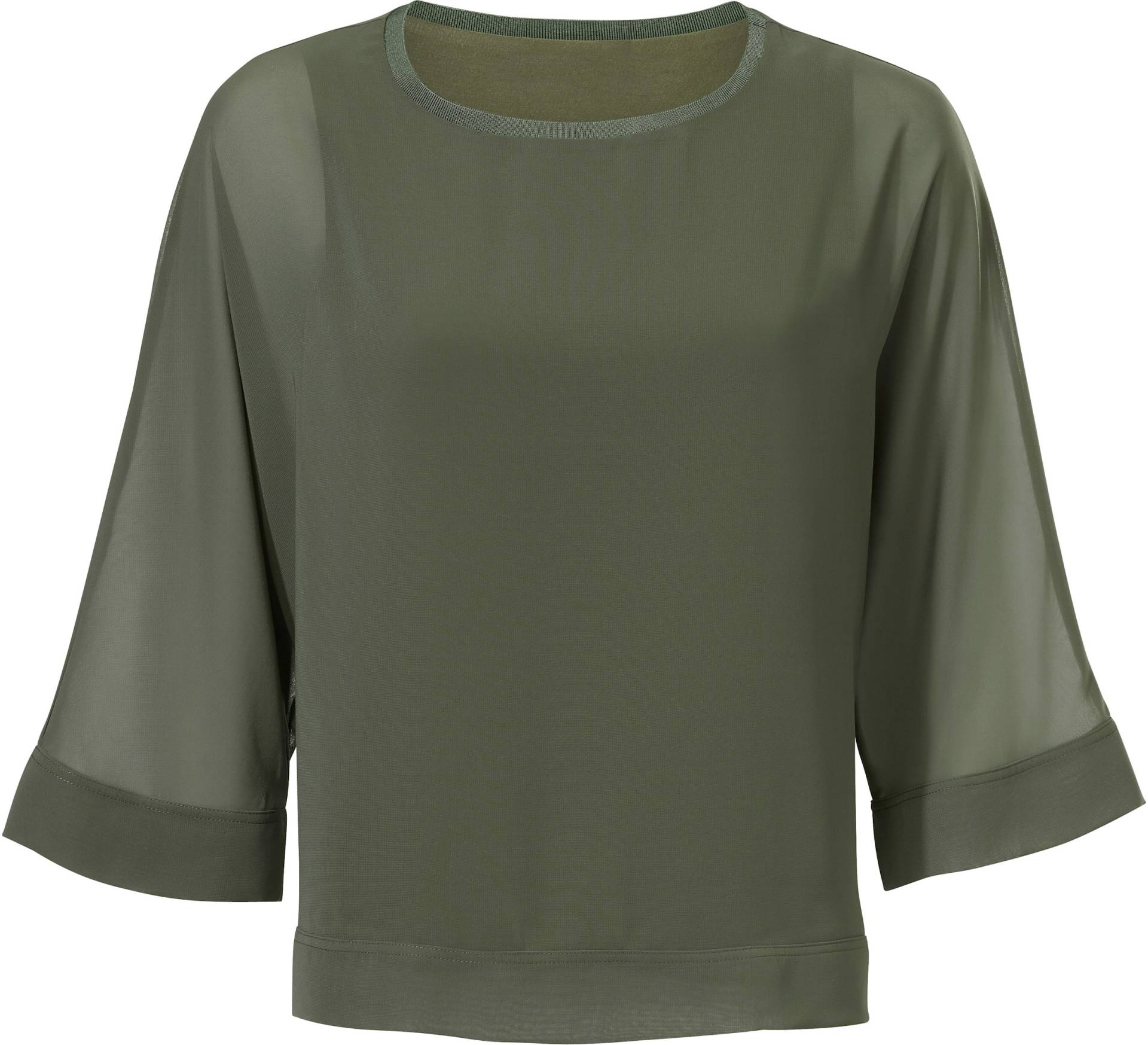 Blusenshirt in oliv von heine