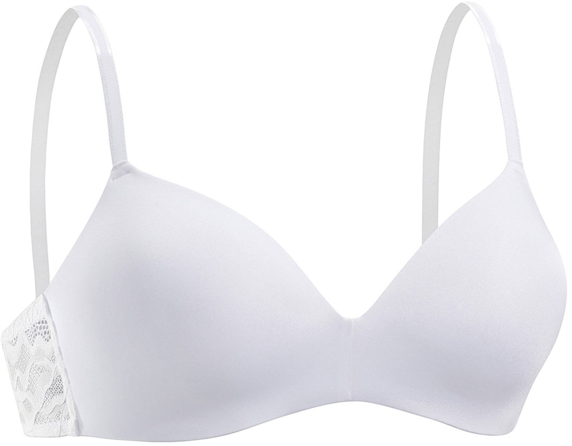 Bralette-BH in weiss von LASCANA