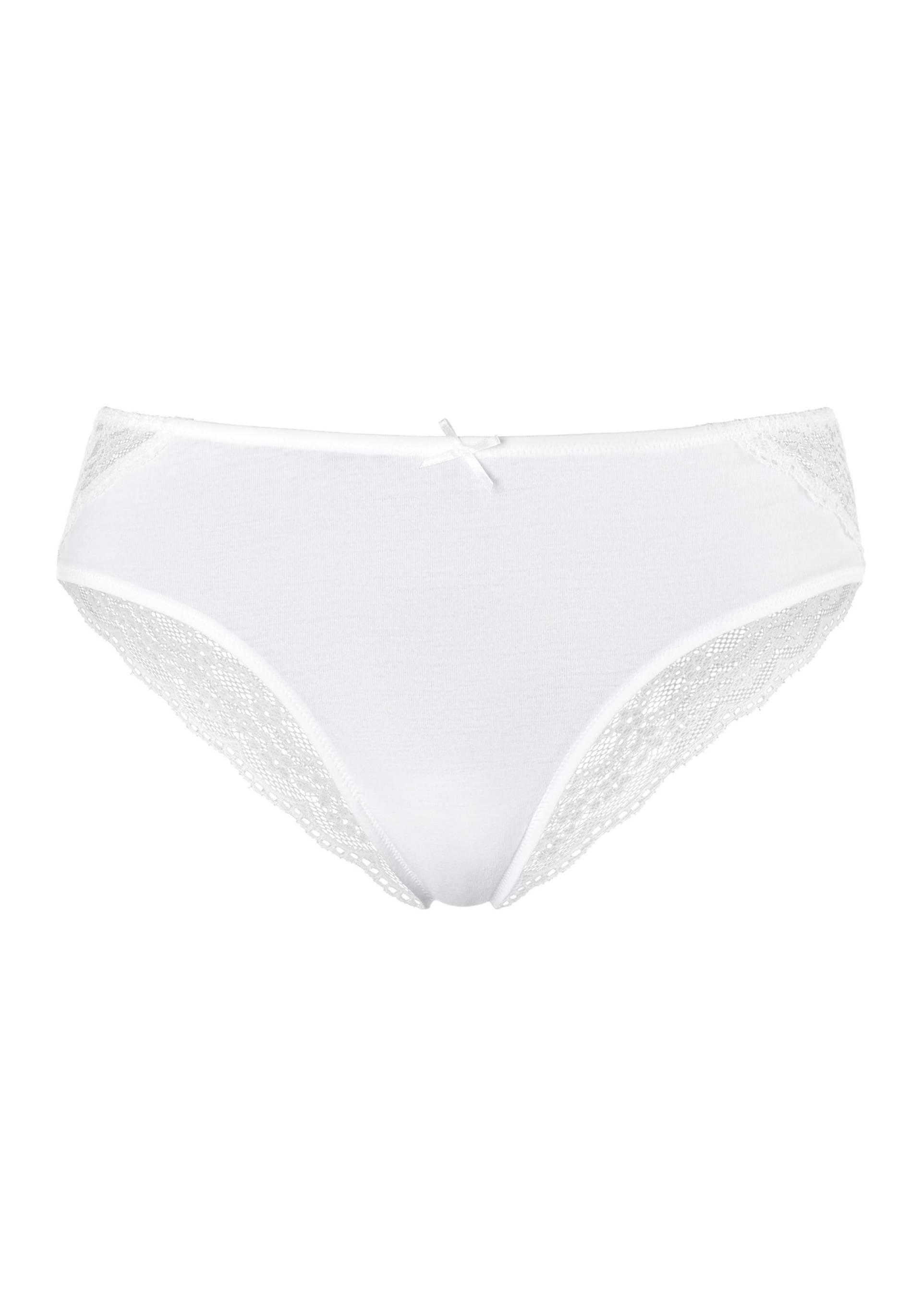 Brasilslip in creme, grau meliert, schwarz von Vivance