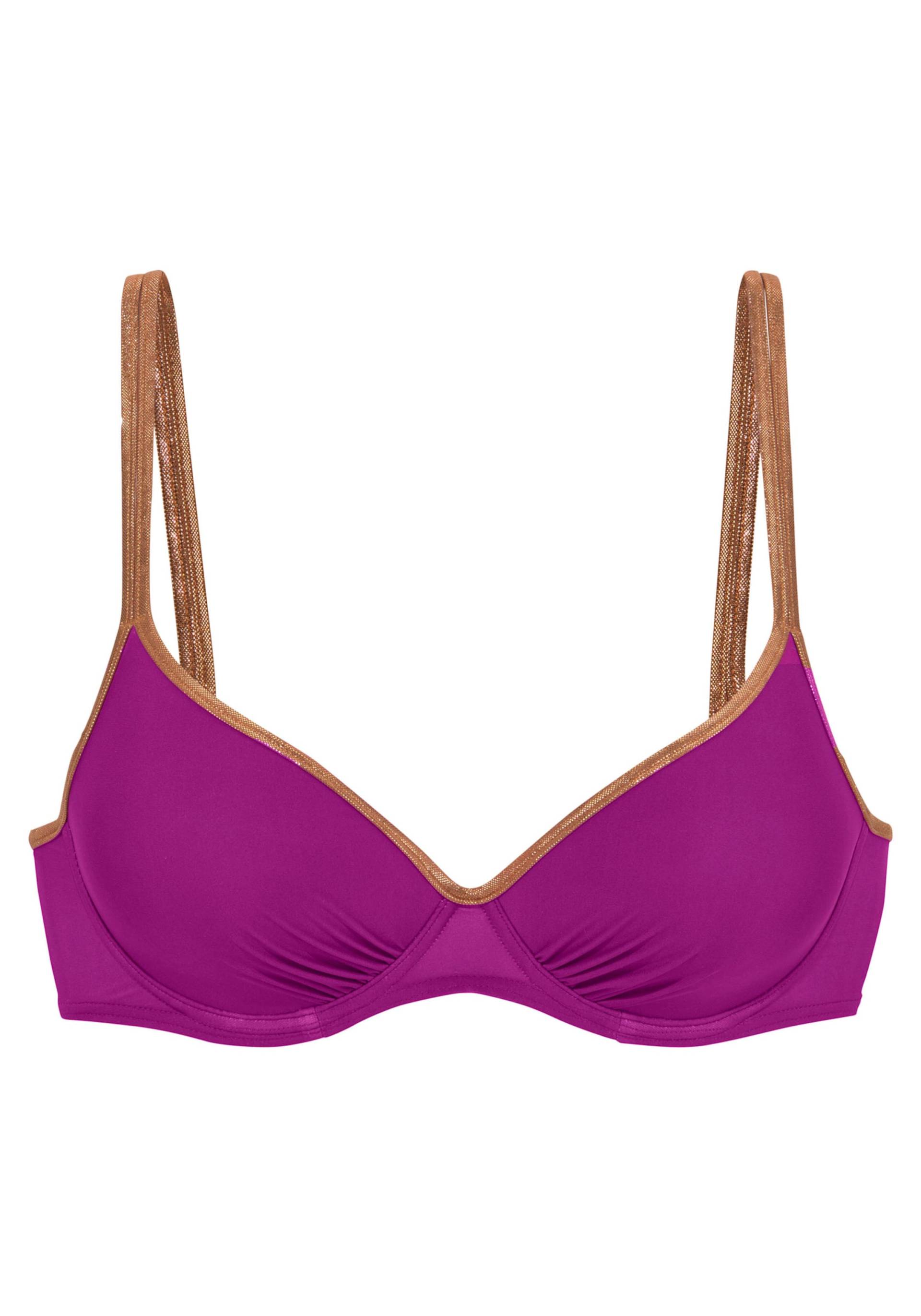 Bügel-Bikini-Top in fuchsia von Bruno Banani