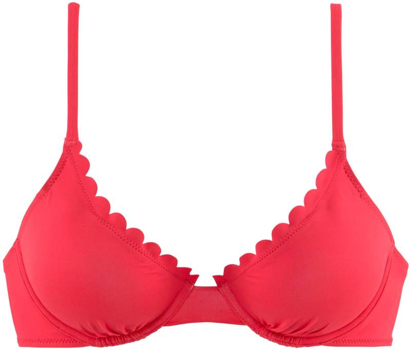 Bügel-Bikini-Top in rot von LASCANA