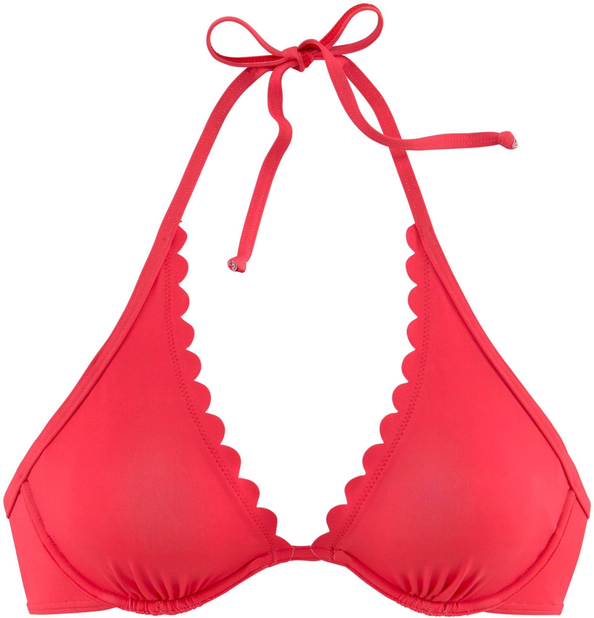 Bügel-Bikini-Top in rot von LASCANA