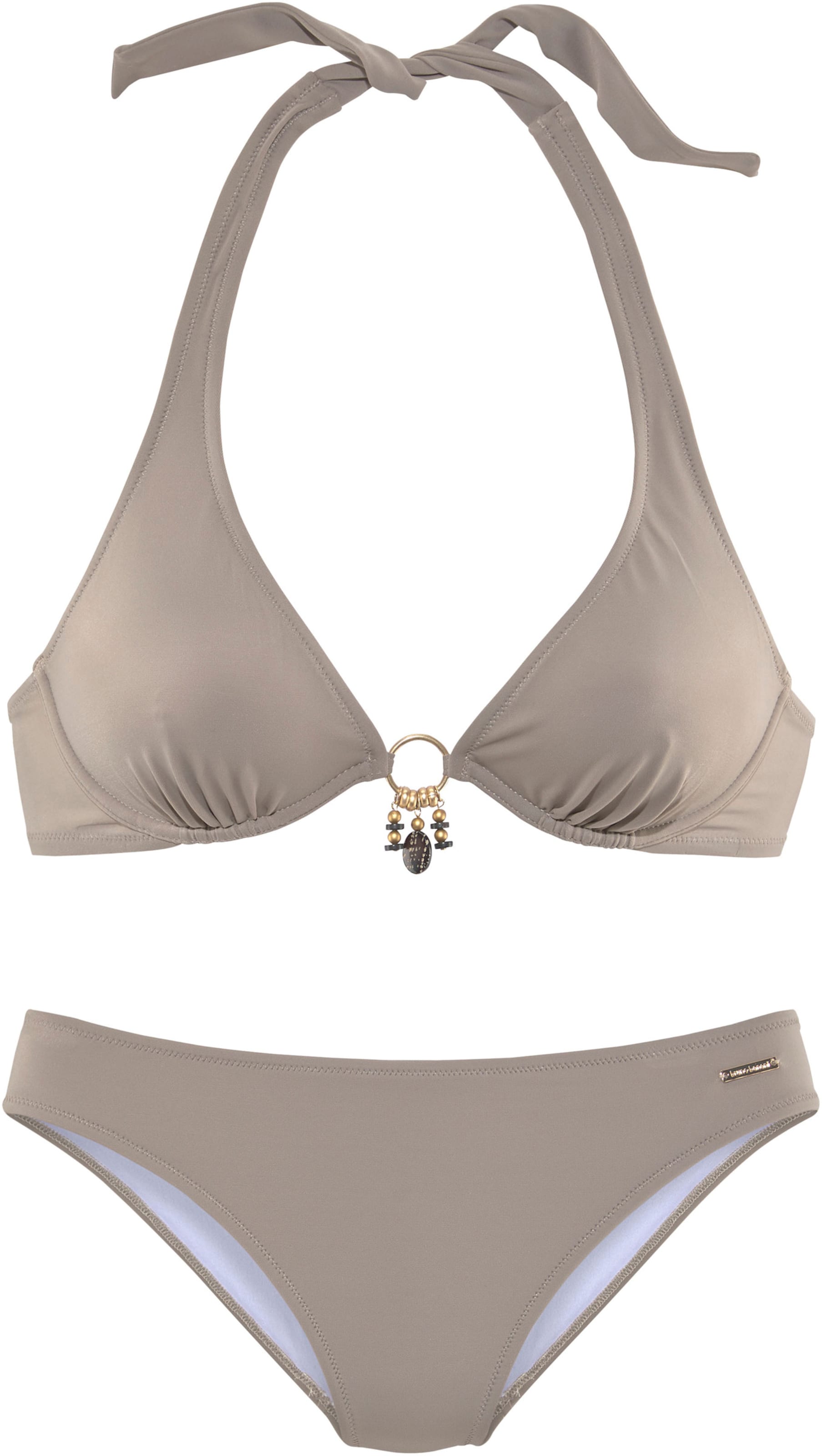 Bügel-Bikini in stein von Bruno Banani