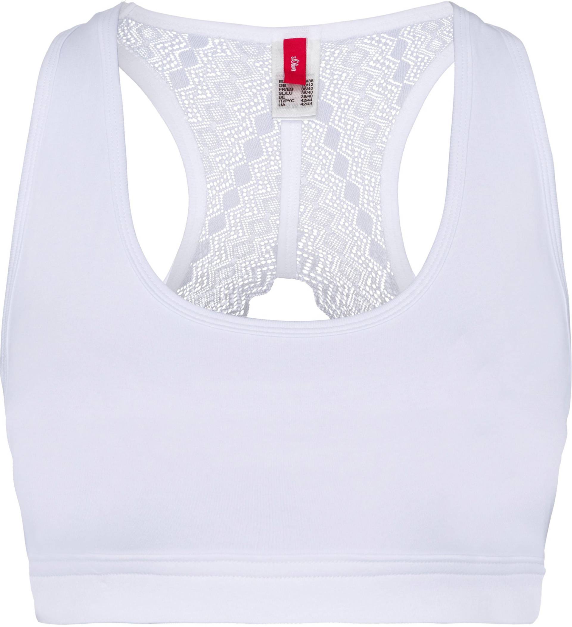 Bustier in weiss von s.Oliver