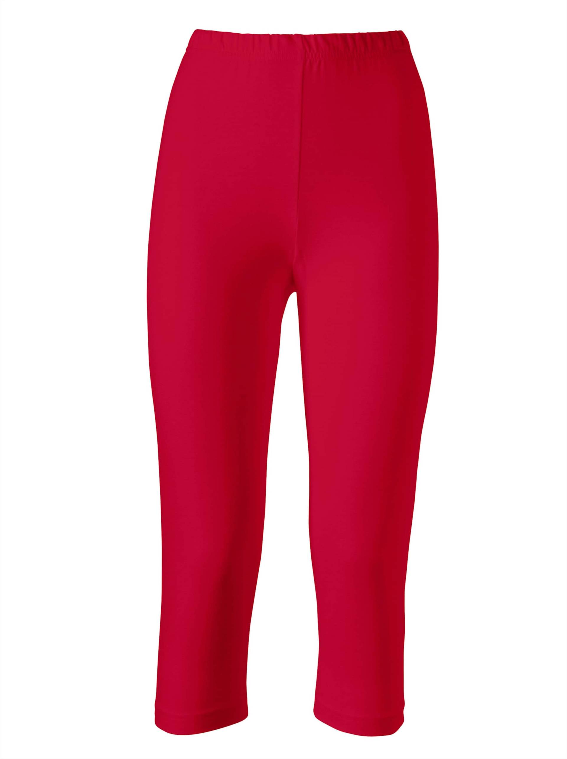 Capri-Leggings in rot von heine