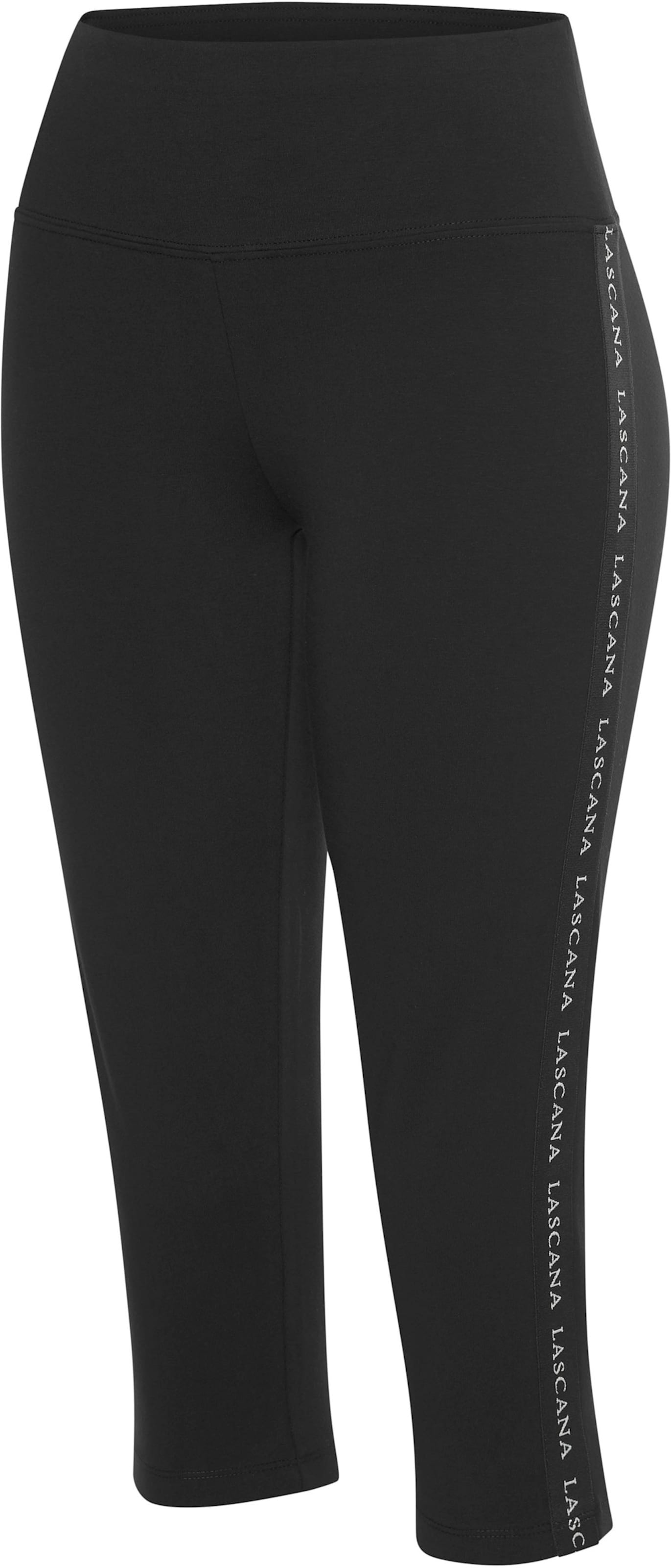 Caprileggings in schwarz von LASCANA ACTIVE