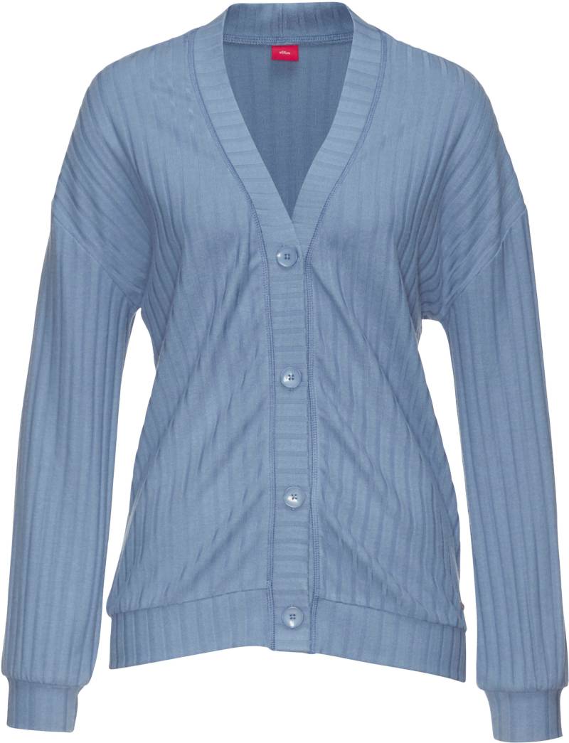 Cardigan in rauchblau von s.Oliver