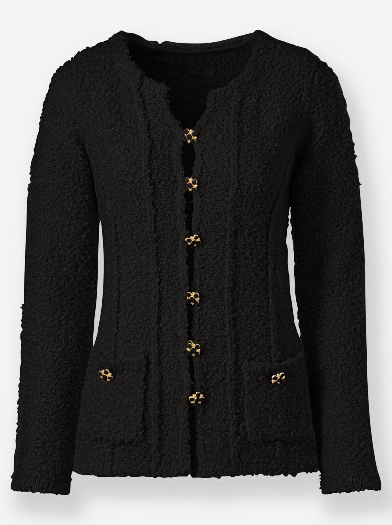 Cardigan in schwarz von heine