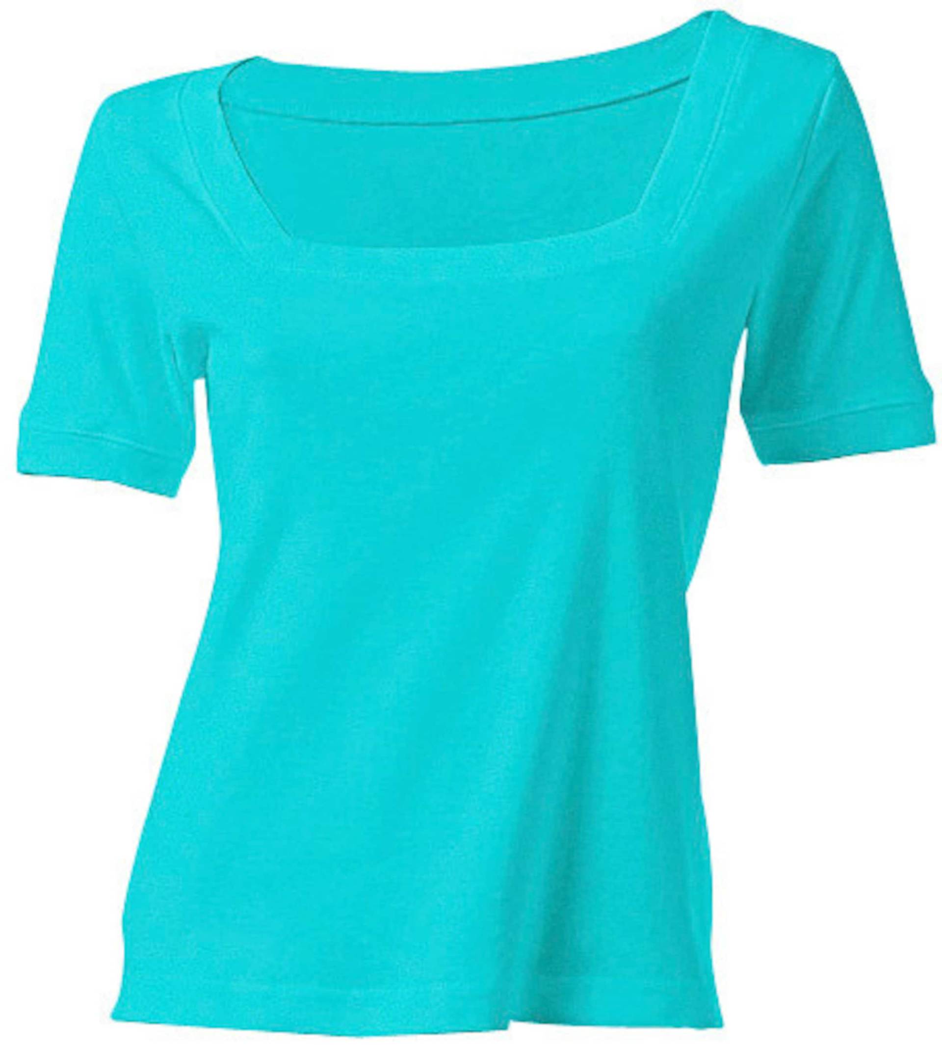 Carré-Shirt in aqua von heine