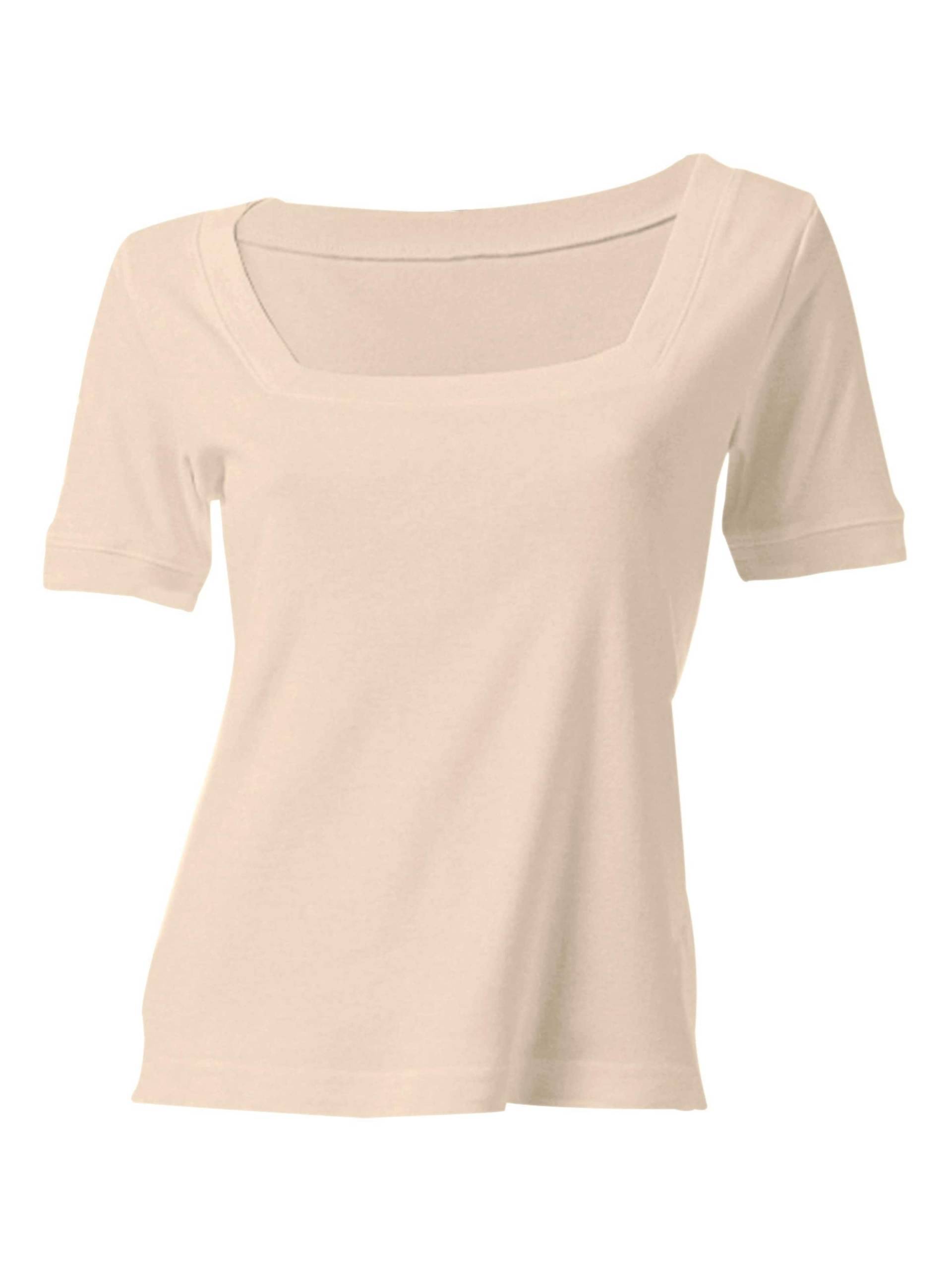 Carré-Shirt in beige von heine