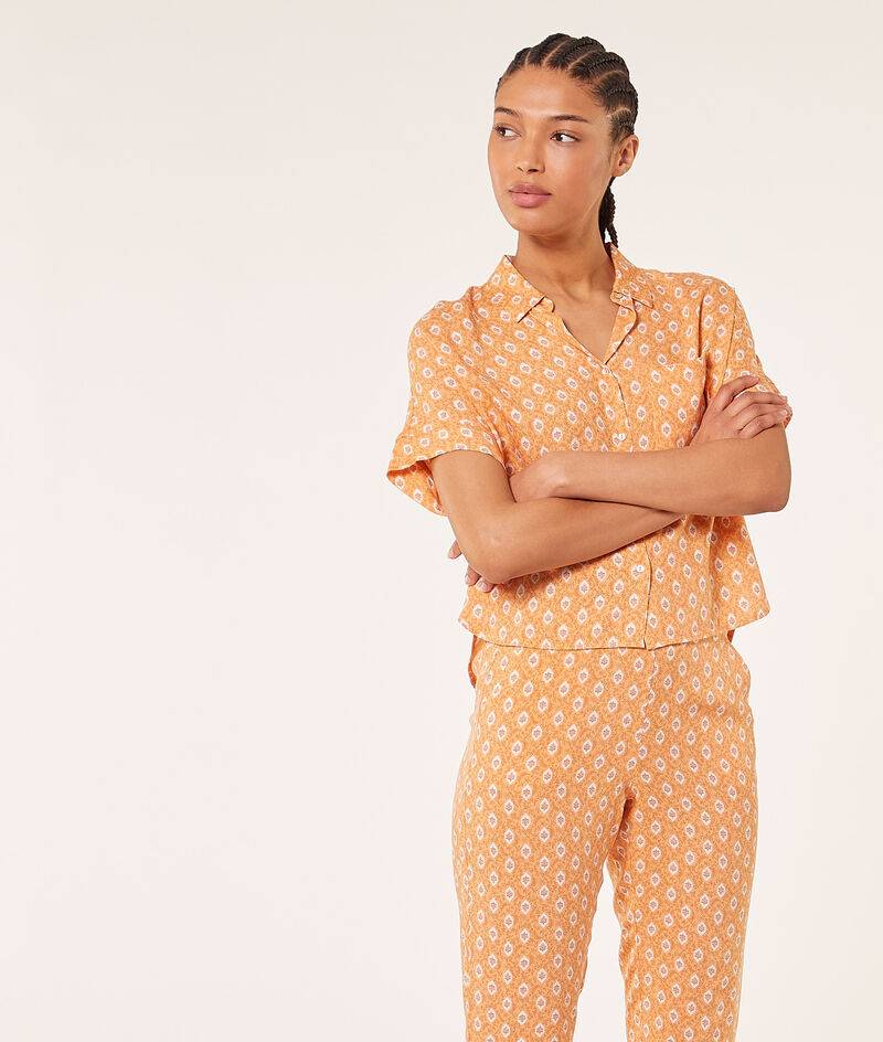 Chemise de pyjama imprimée