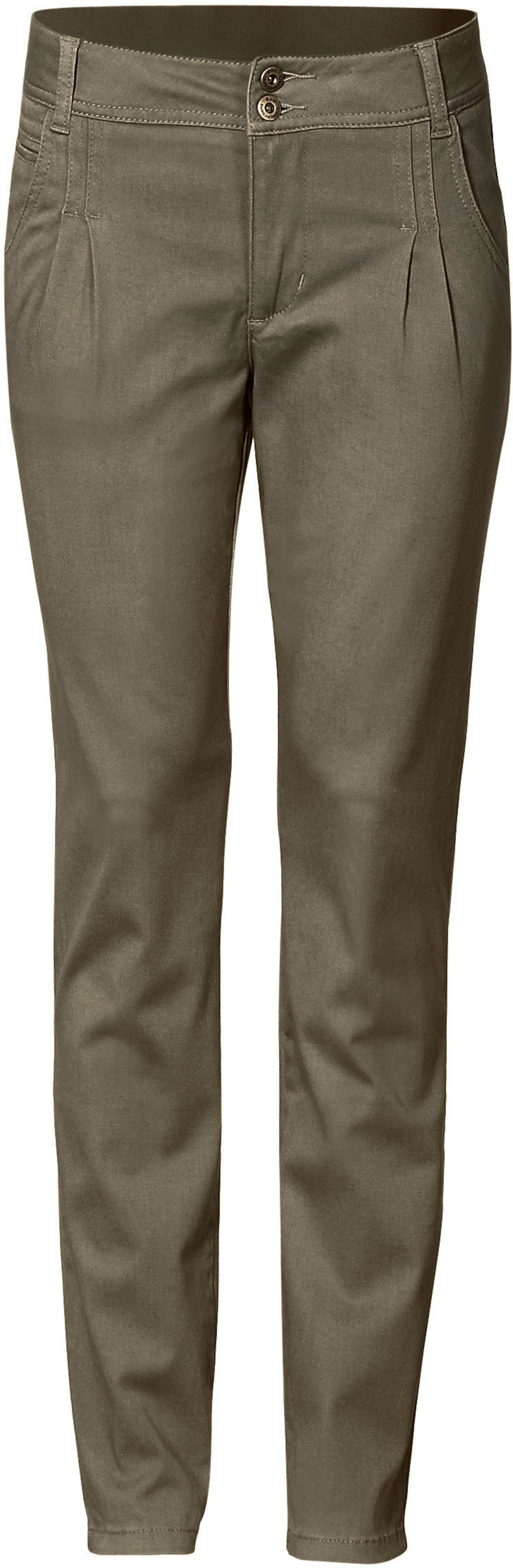 Chino-Hose in oliv von heine