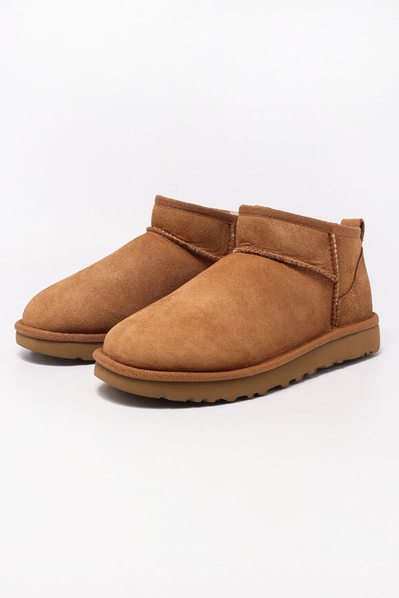 UGG Classic Ultra Mini gefütterte Stiefelett | Chestnut | Damen  | EU37 von UGG