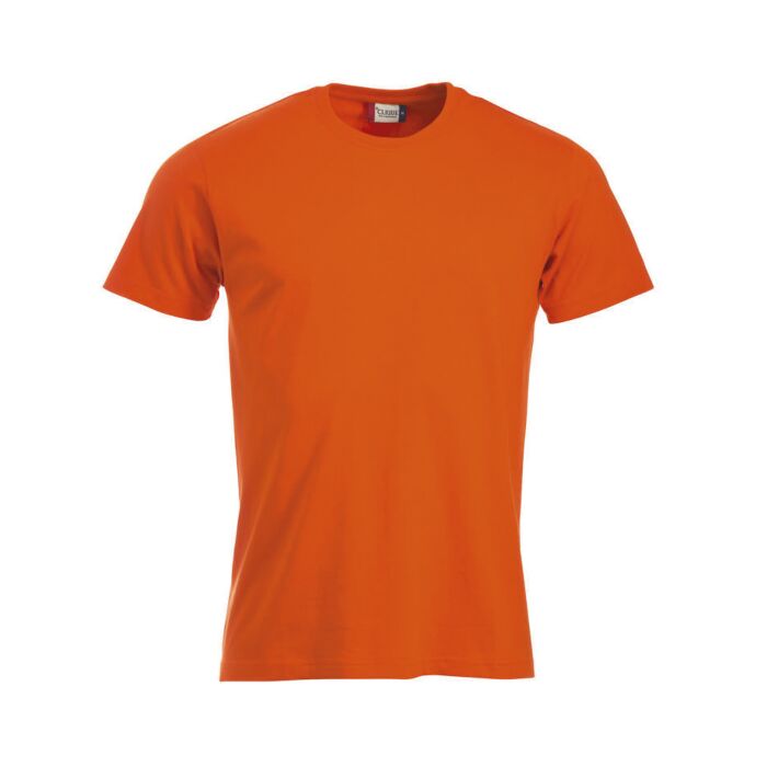 Clique T-Shirt unisex, weiche Qualität, orange, XXL von Clinique