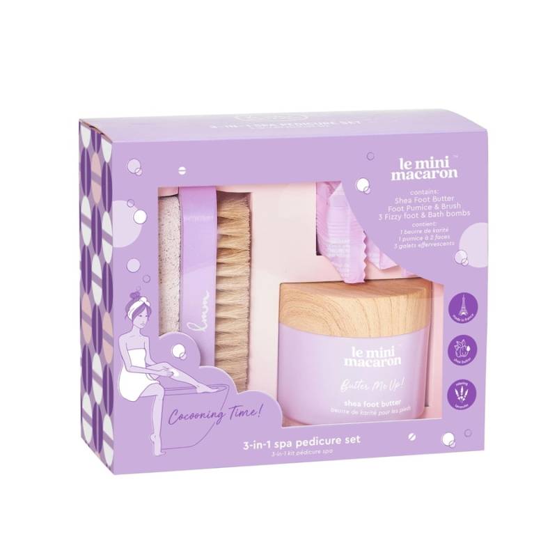 Le Mini Macaron  Le Mini Macaron Cocooning Time 3-in-1 Spa Pedicure Set fusspflege 1.0 pieces von Le Mini Macaron