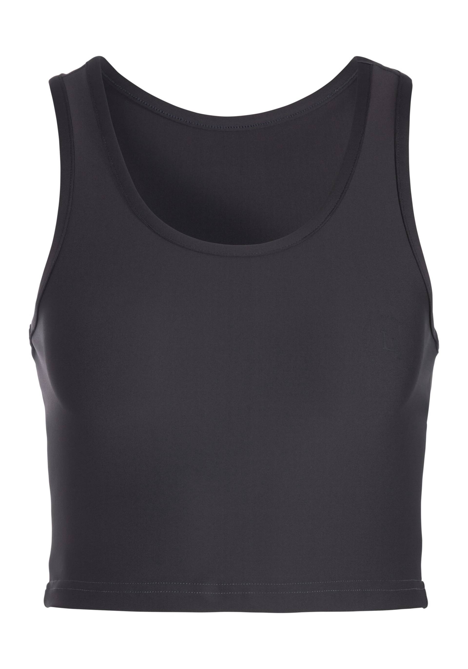 Crop-Top in schwarz von LASCANA ACTIVE