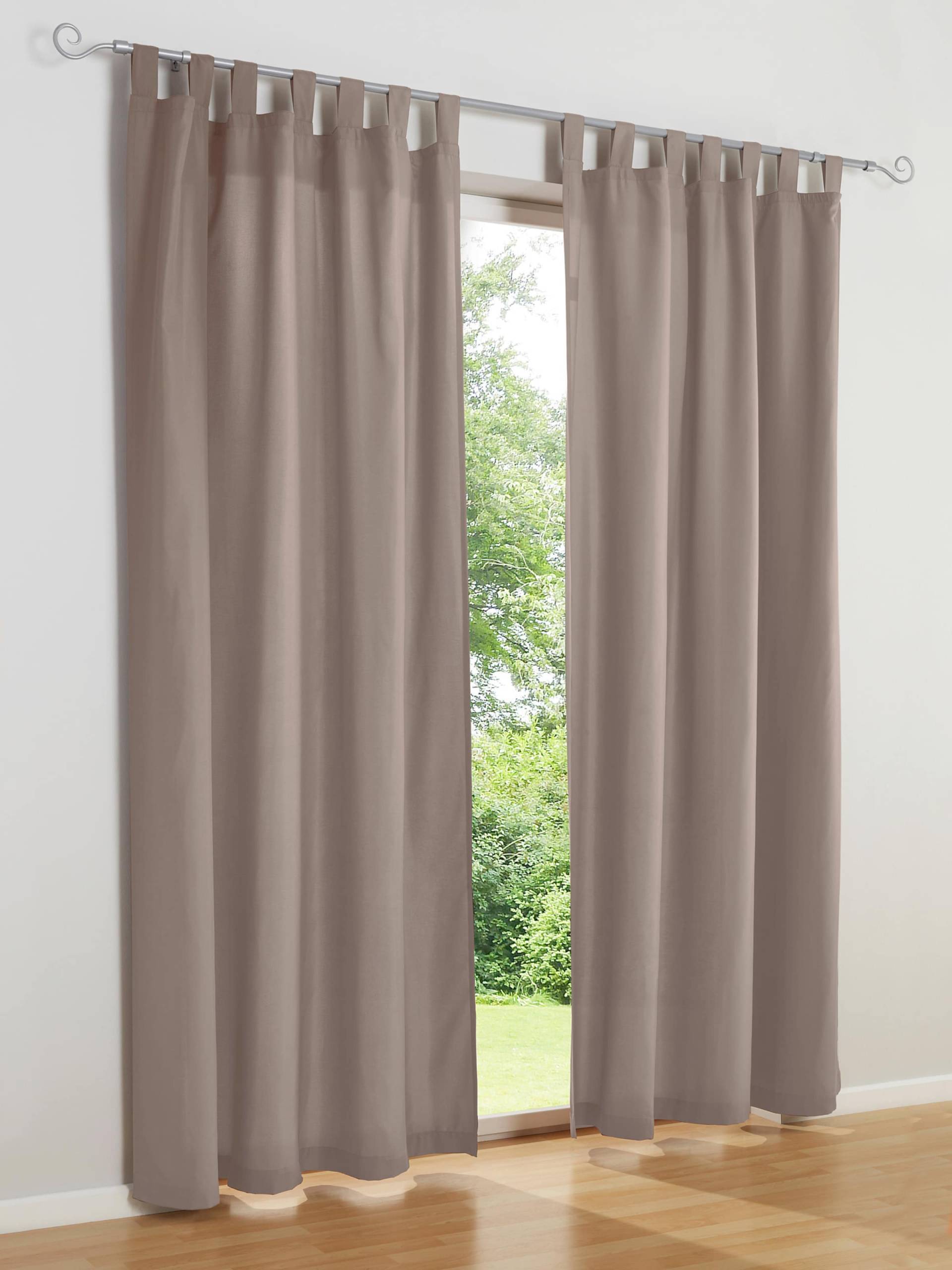 Dekoschal in taupe von heine home