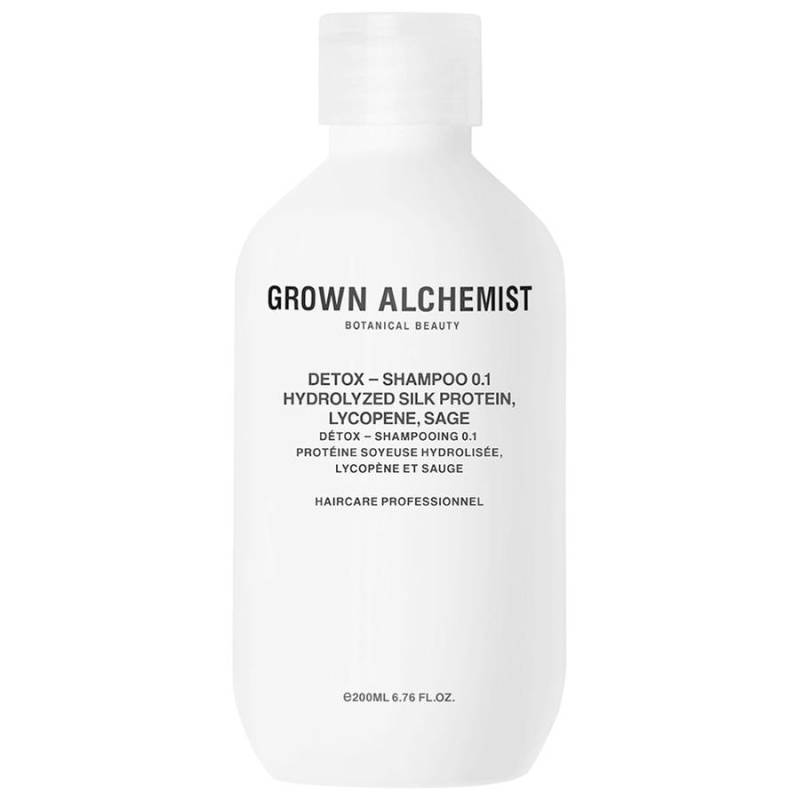 Grown Alchemist  Grown Alchemist Detox - 0.1 Hydrolyzed Silk Protein, Lycopene, Sage haarshampoo 200.0 ml von Grown Alchemist