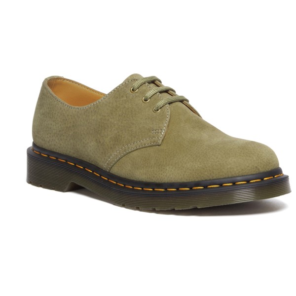 Dr. Martens - 1461 Tumbled Nubuck + EH Suede - Freizeitschuhe Gr 4 oliv von Dr. Martens