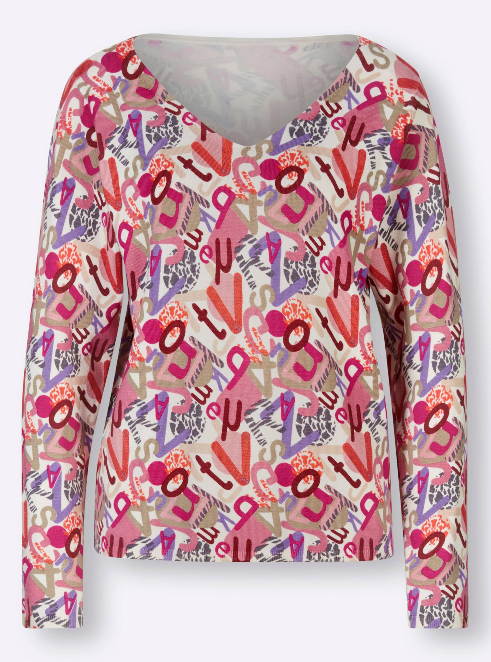 Druck-Pullover Druck-Pullover