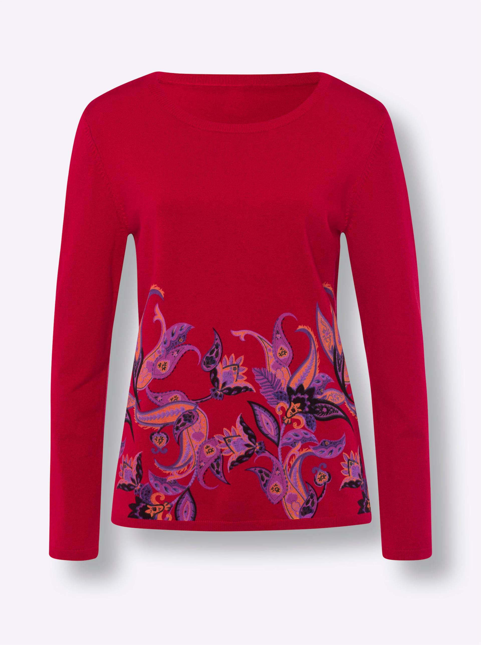 Druck-Pullover Druck-Pullover