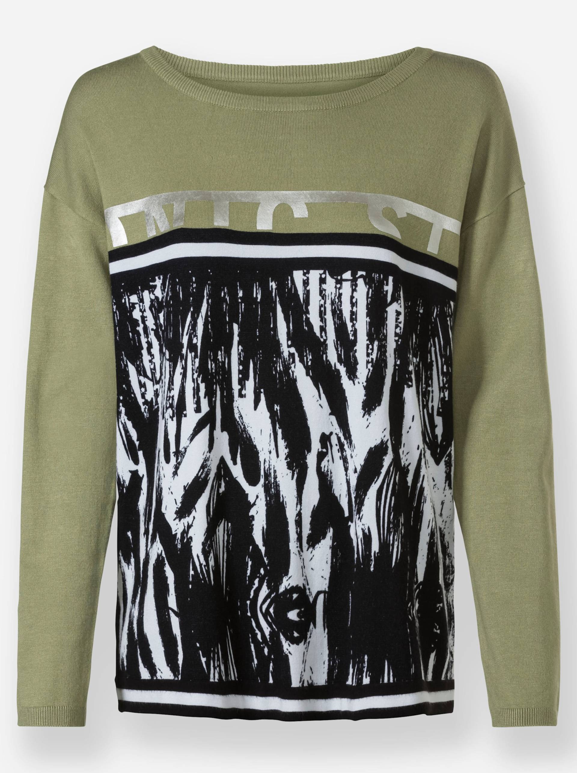 Druck-Pullover Druck-Pullover