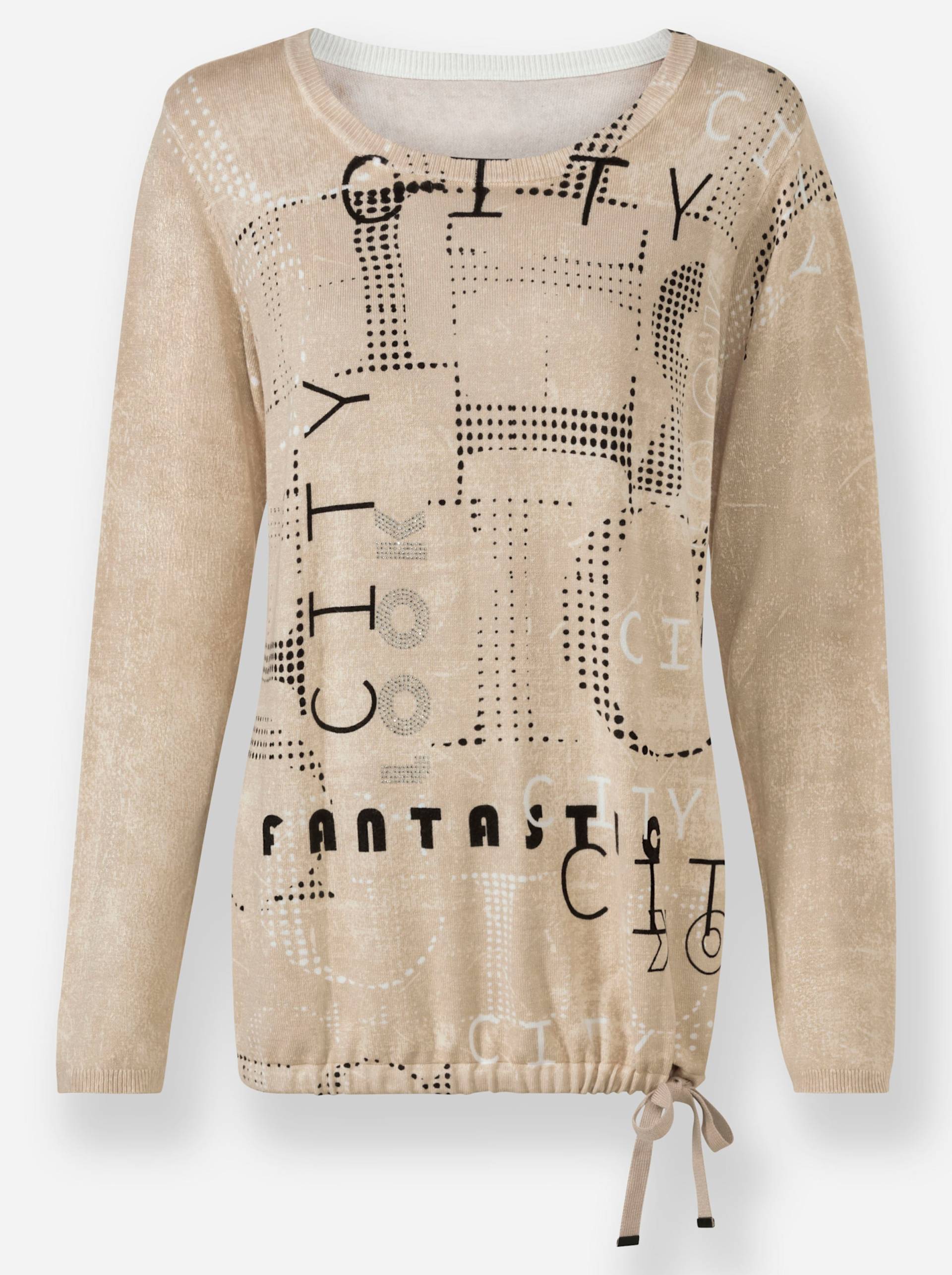 Druck-Pullover Druck-Pullover
