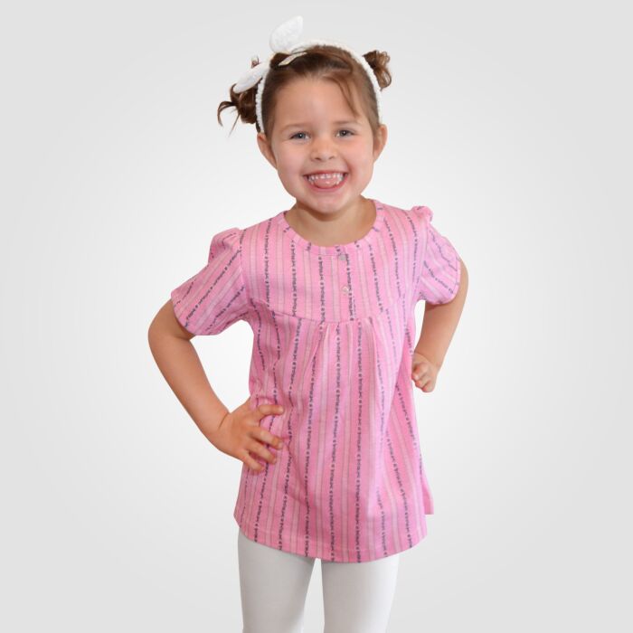 Edelweiss Shirt Mädchen, rosa, 128