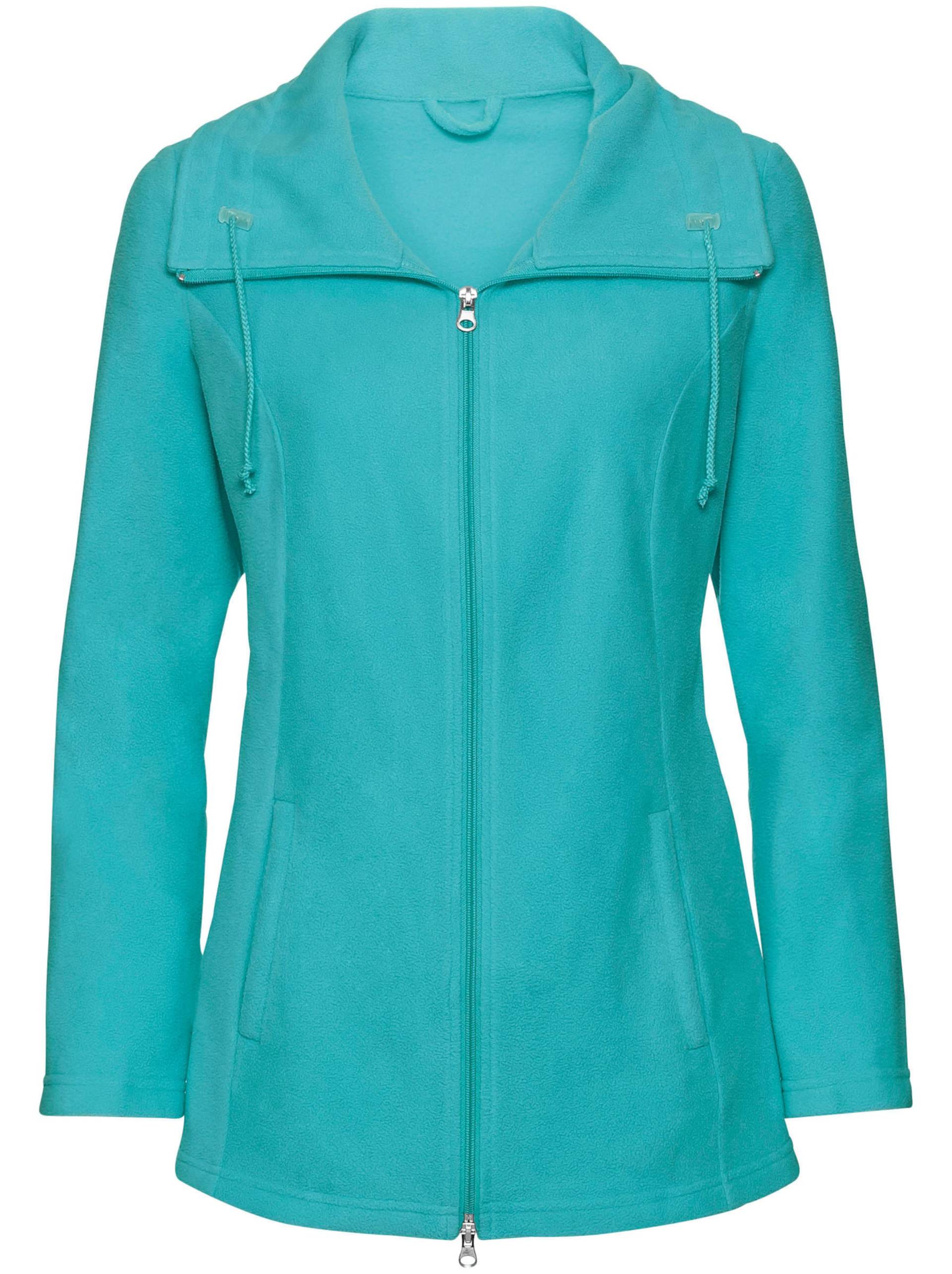 Fleecejacke in aqua von heine