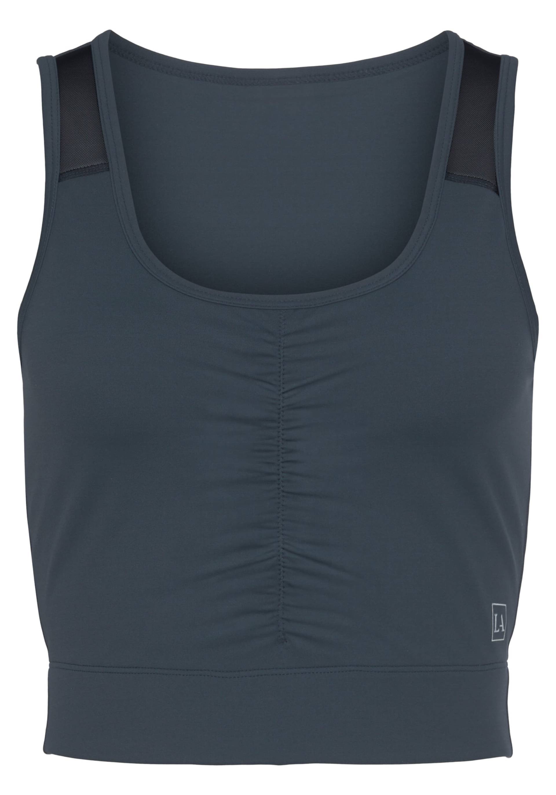 Crop-Top in schwarz von LASCANA ACTIVE