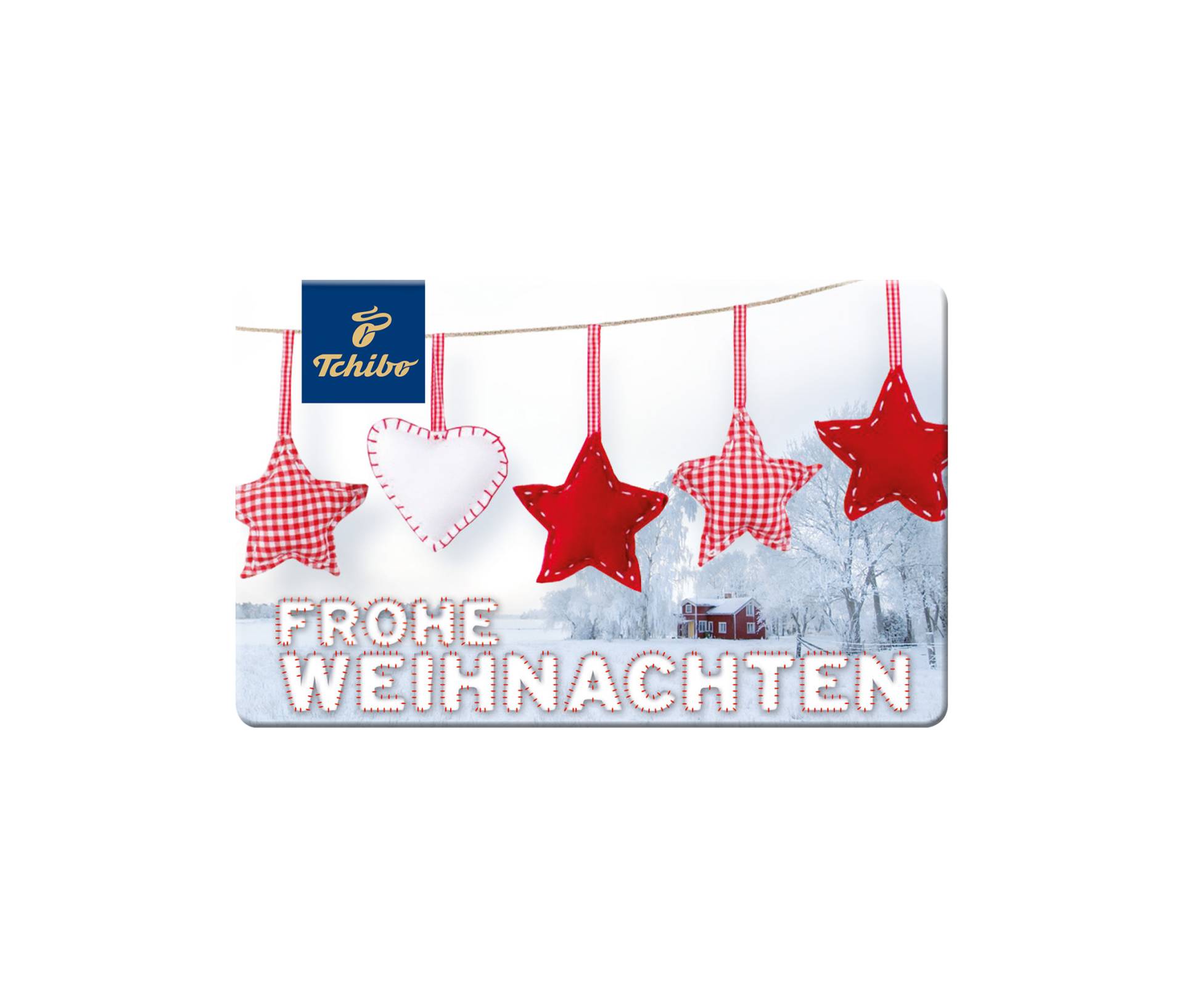 Geschenkkarte Frohe Weihnachten