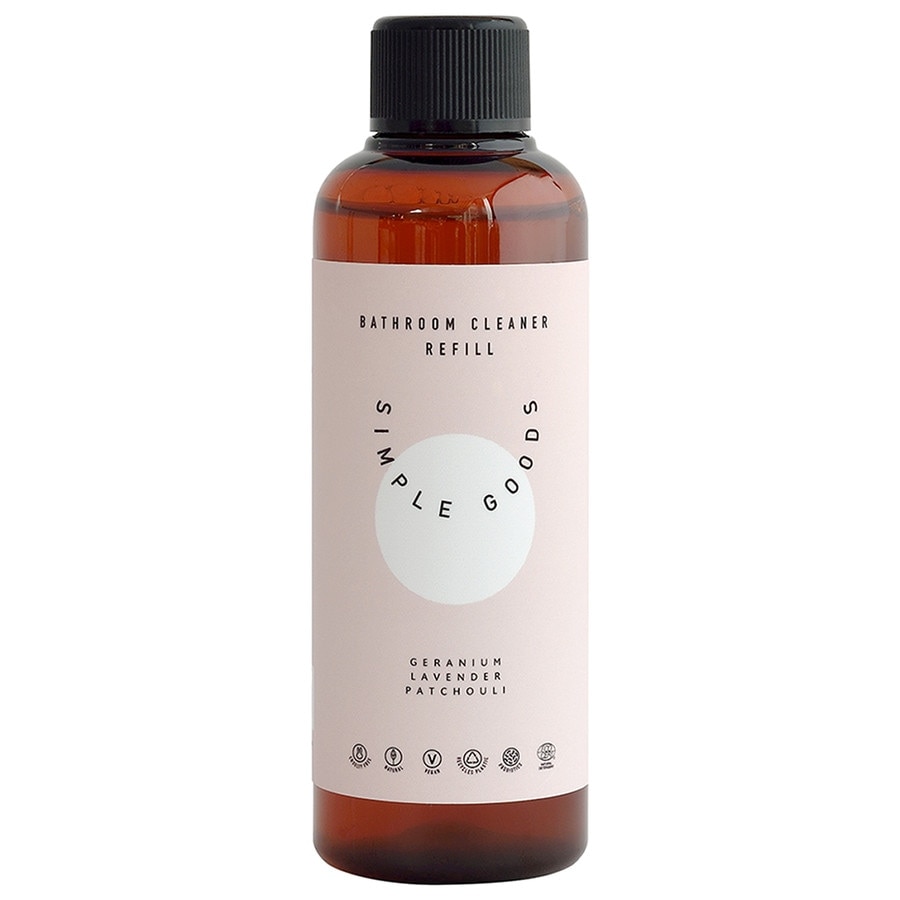 Simple Goods Simple Goods Bath Cleaner Spray - Geranium, Lavender, Patchouli reinigungsspray 100.0 ml Simple Goods Simple Goods Bath Cleaner Spray - Geranium, Lavender, Patchouli reinigungsspray 100.0 ml von Simple Goods