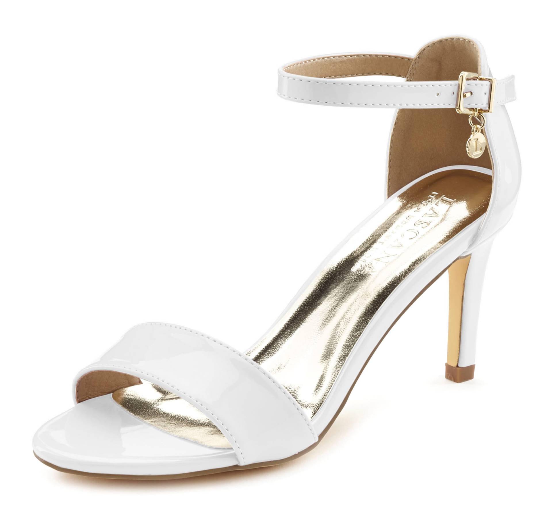 High-Heel-Sandalette in weiss von LASCANA